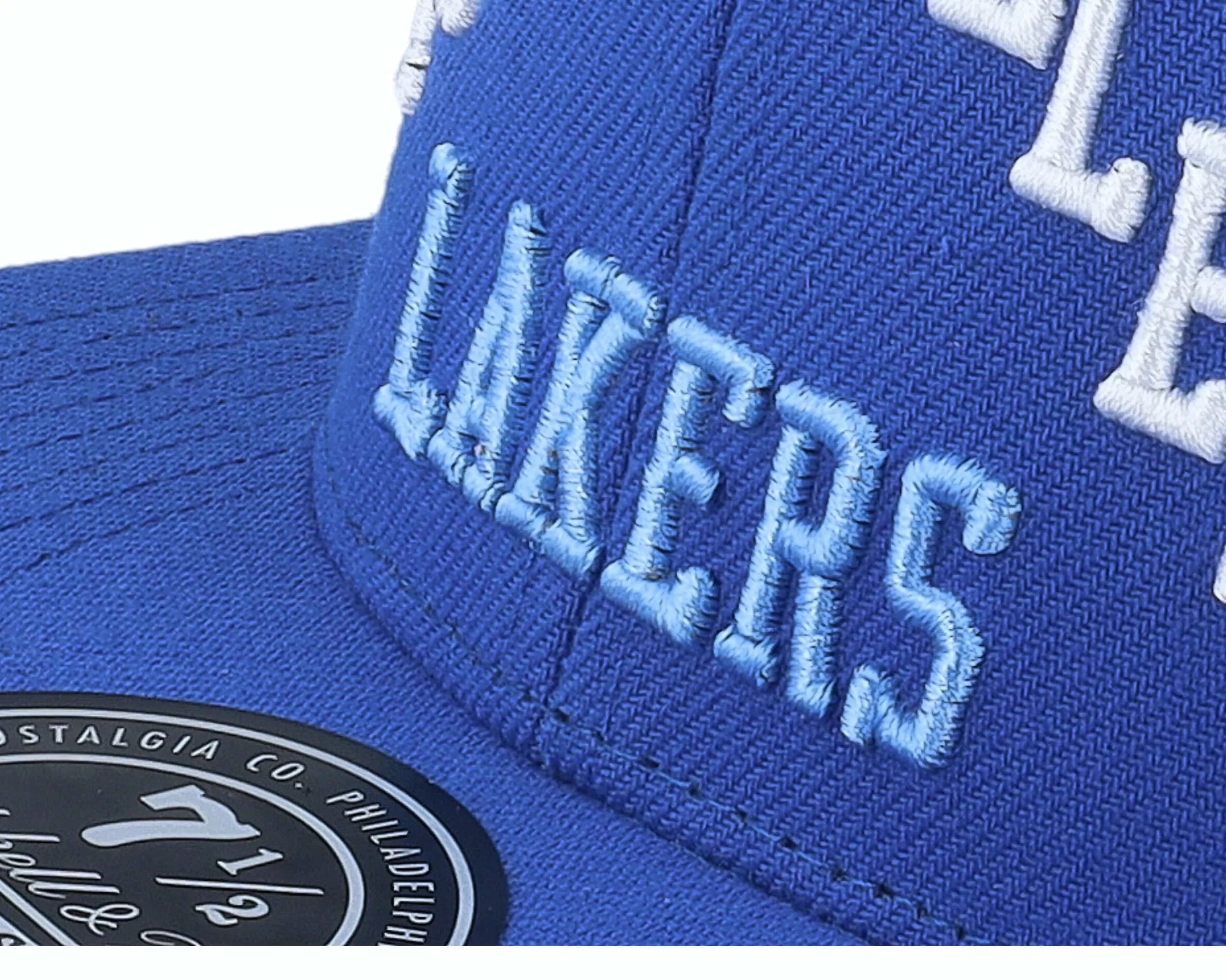 Mitchell & Ness Los Angeles Lakers Logo History Fitted Hwc Blue Fitted - -Unisex Fitted