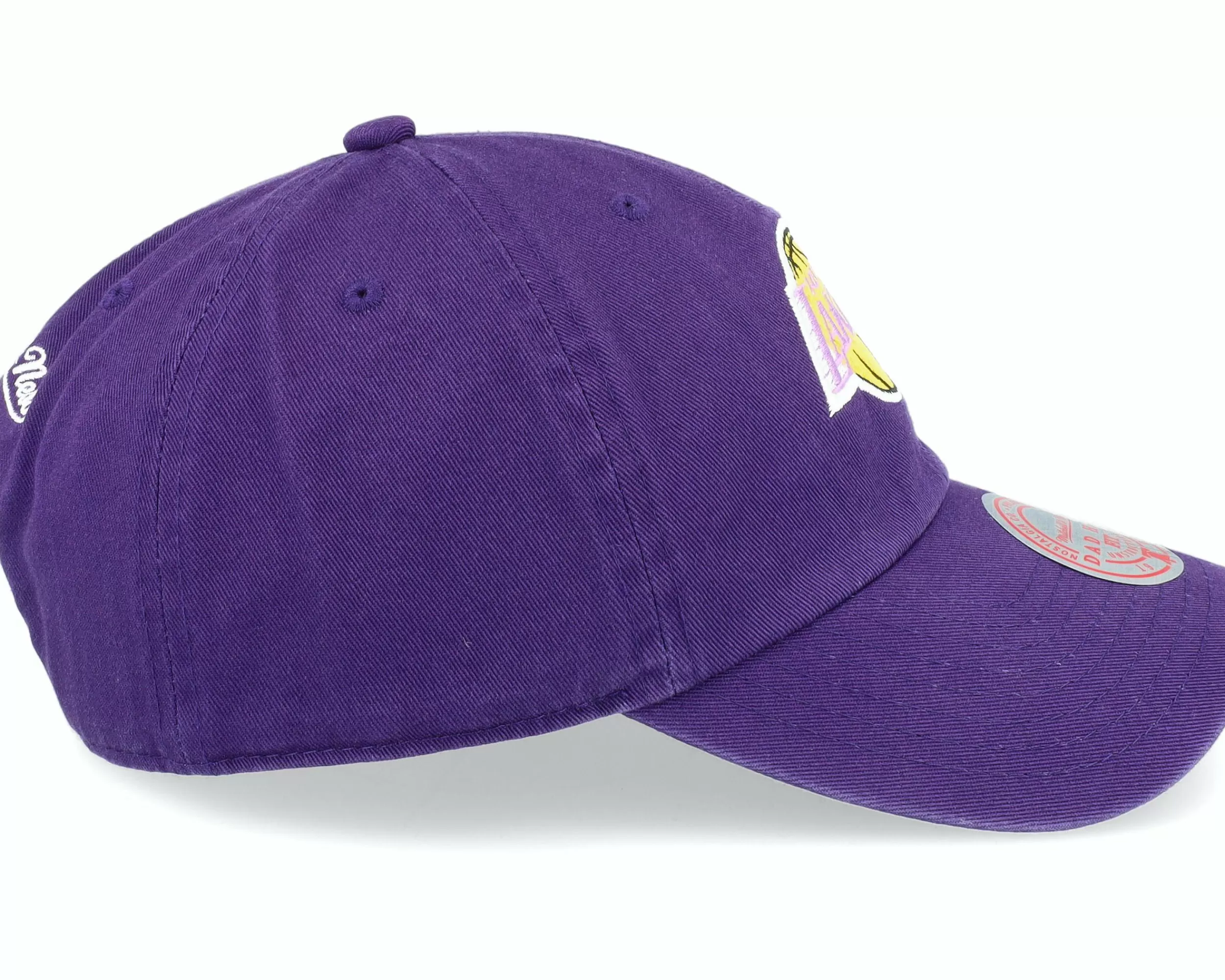 Mitchell & Ness Los Angeles Lakers Scrunch Core Purple Dad Cap - -Unisex Dad Cap