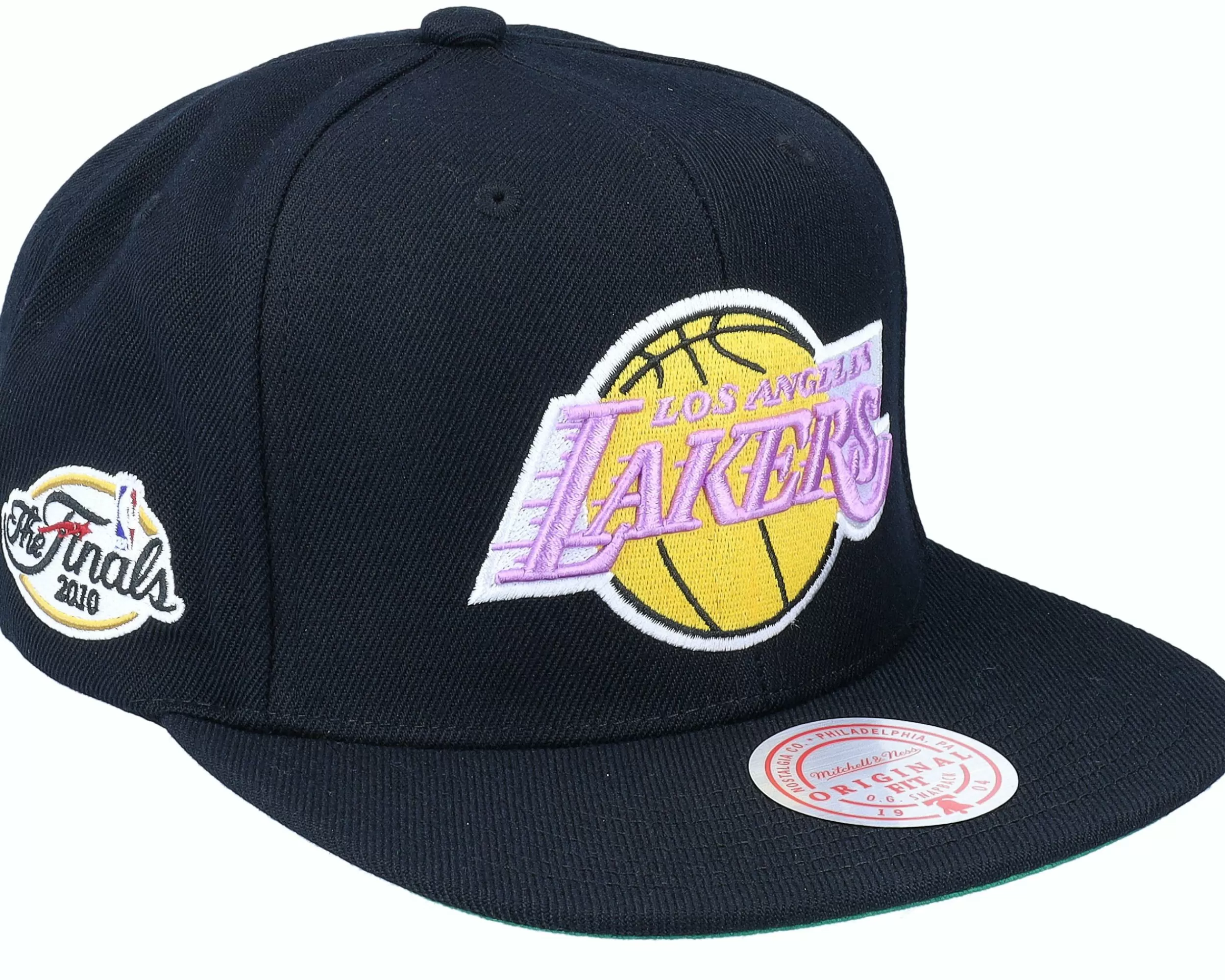 Mitchell & Ness Los Angeles Lakers Top Spot Black Snapback - -Unisex Snapback