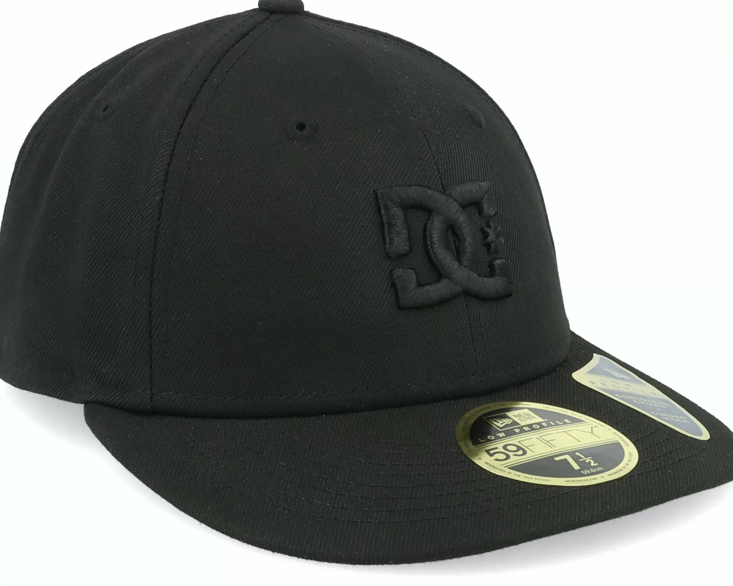 DC Low Profile Black/Black Fitted - -Unisex Fitted