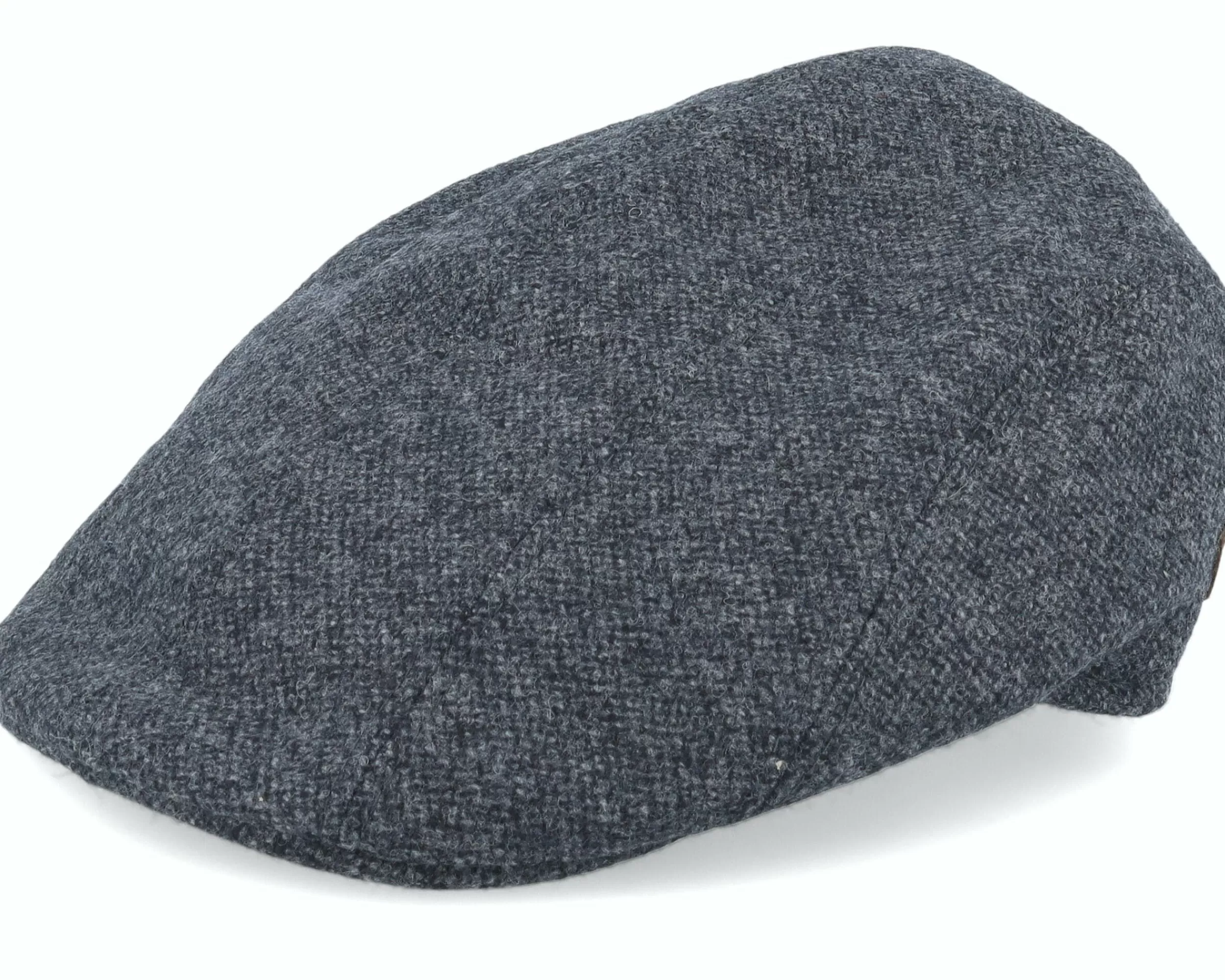 MJM Hats Maddy 32 Organic Wool/Cashmere Anthracite Flat Cap - -Unisex Flat Caps