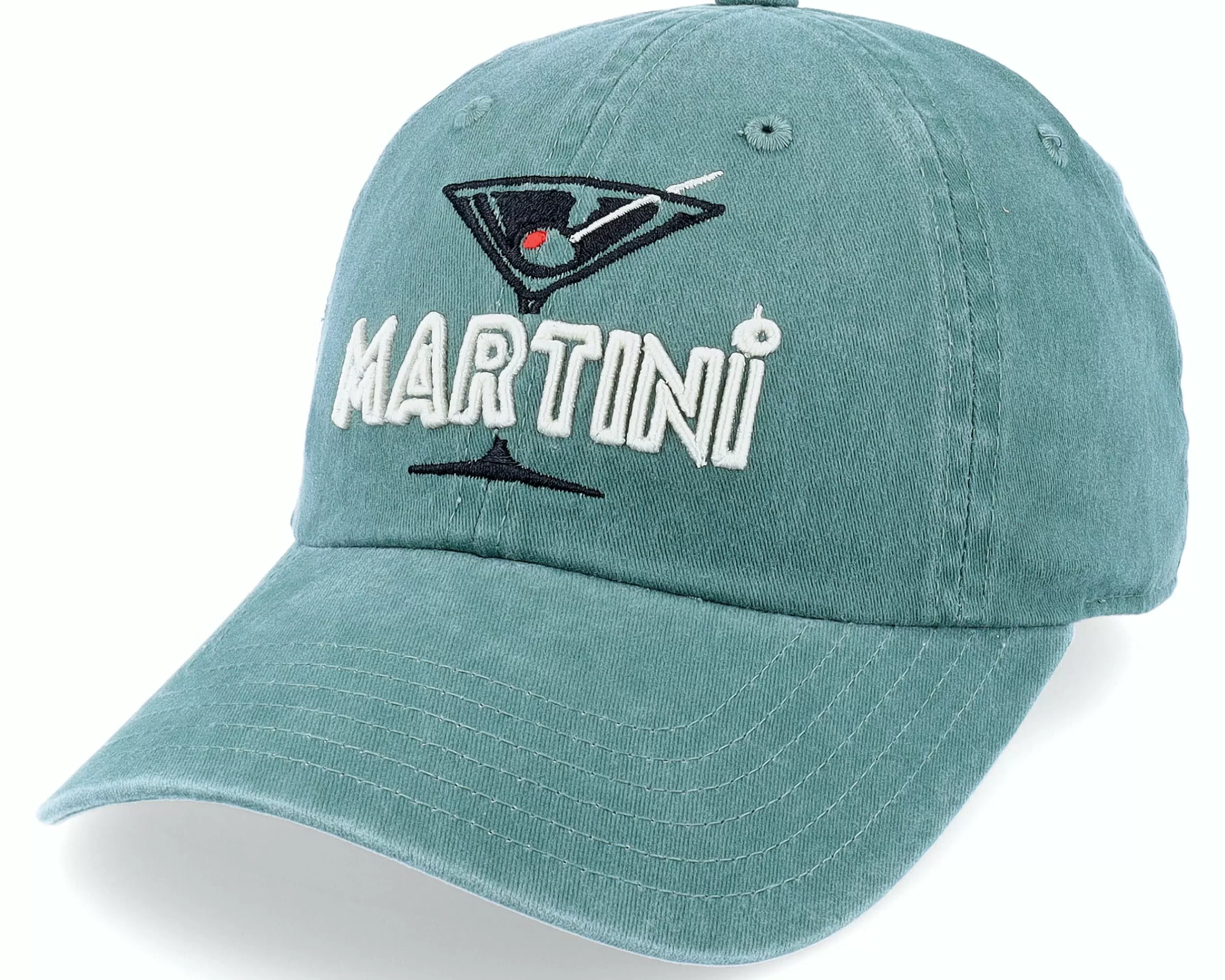 American Needle Martini Archive Cocktail Green Dad Cap - -Unisex Dad Cap