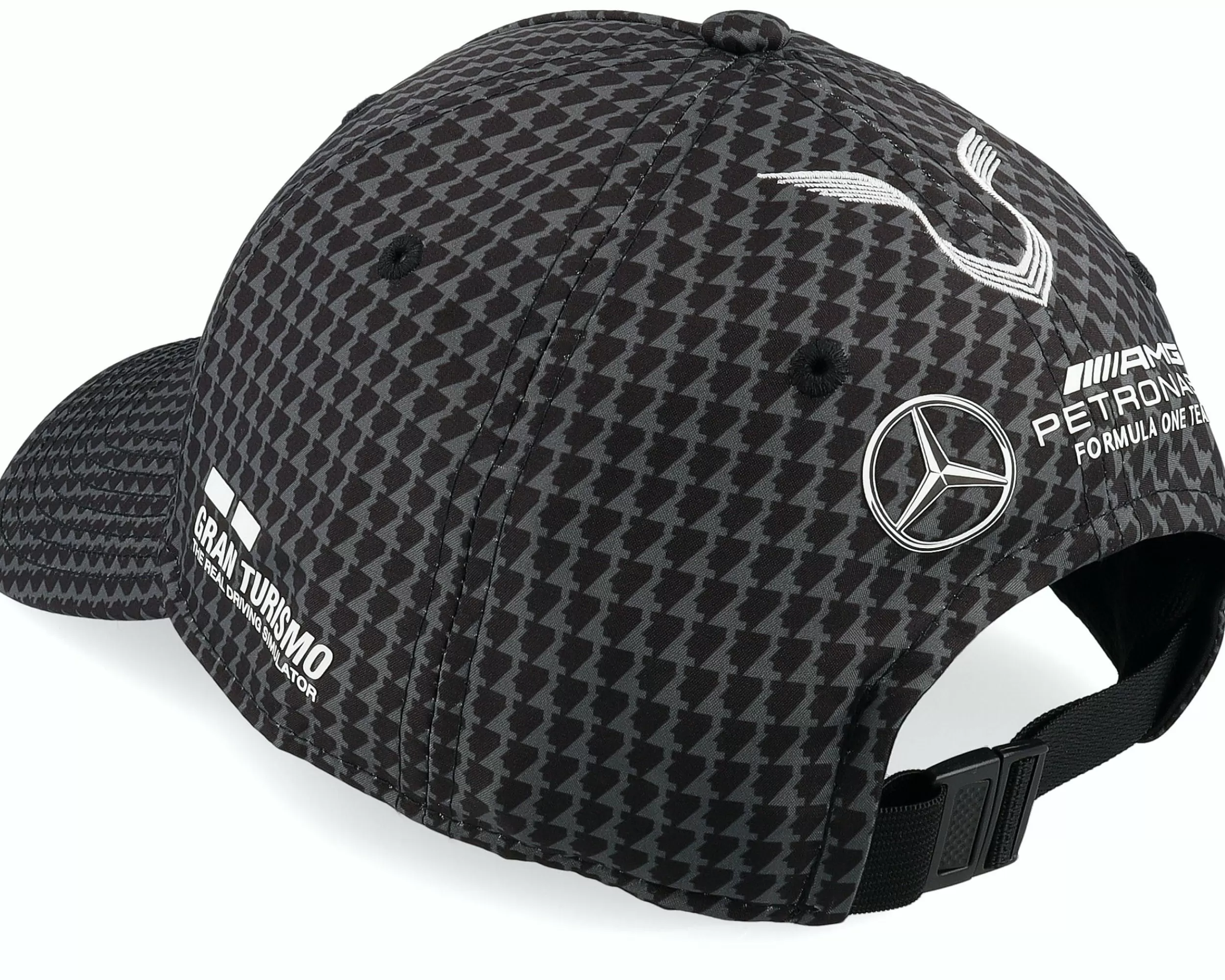 Formula One Mercedes Amg F1 23 Hamilton Black Adjustable - -Unisex Adjustable