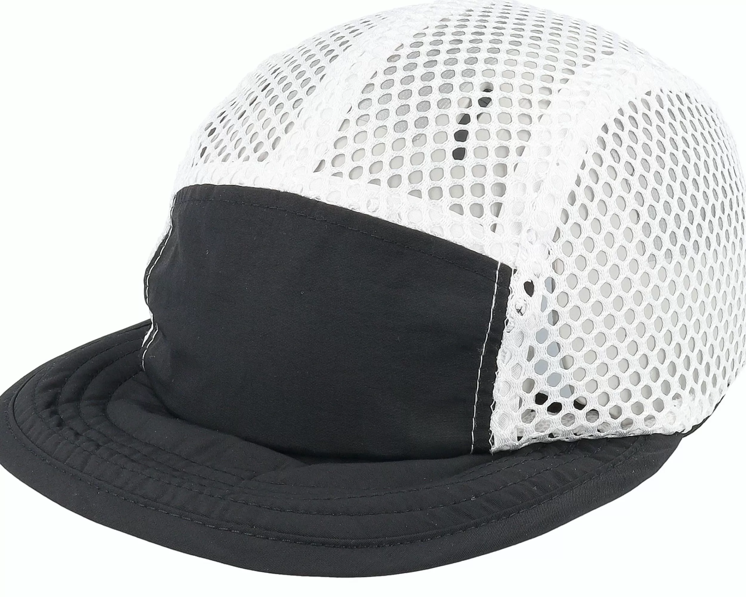 Kumo Mesh Net White/Black 5-Panel - -Unisex 5-Panel