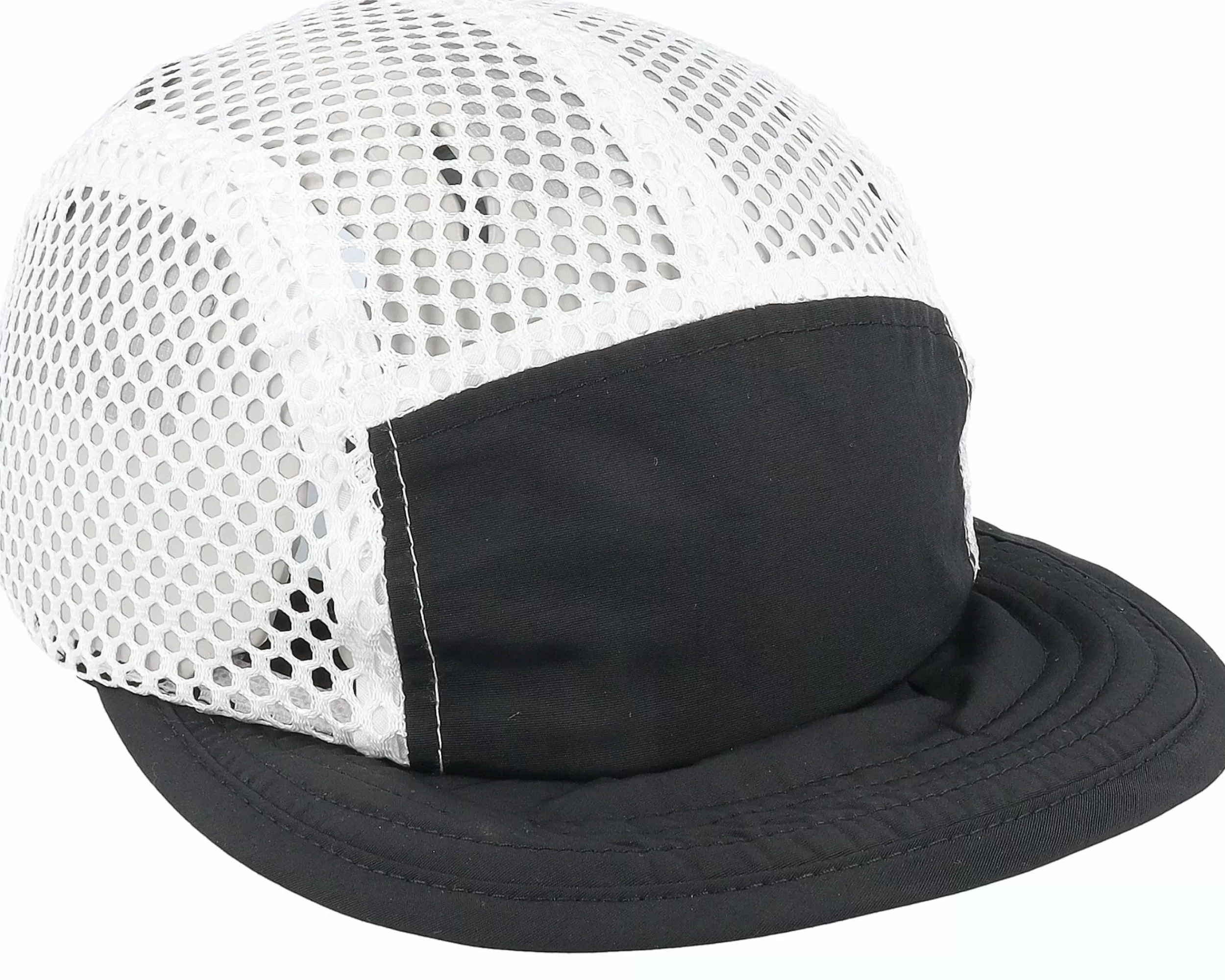 Kumo Mesh Net White/Black 5-Panel - -Unisex 5-Panel