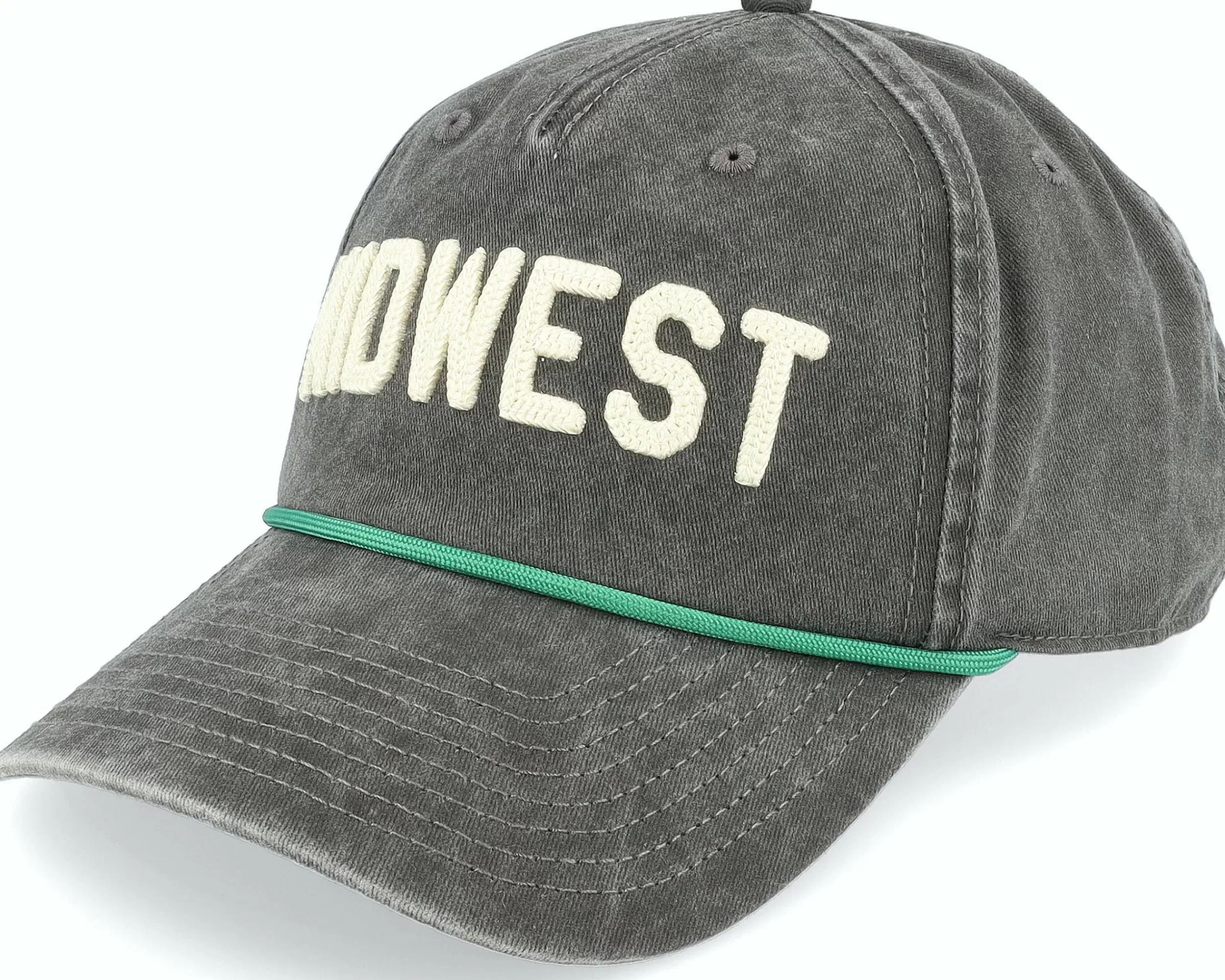 American Needle Midwest Coast Black Dad Cap - -Unisex Dad Cap