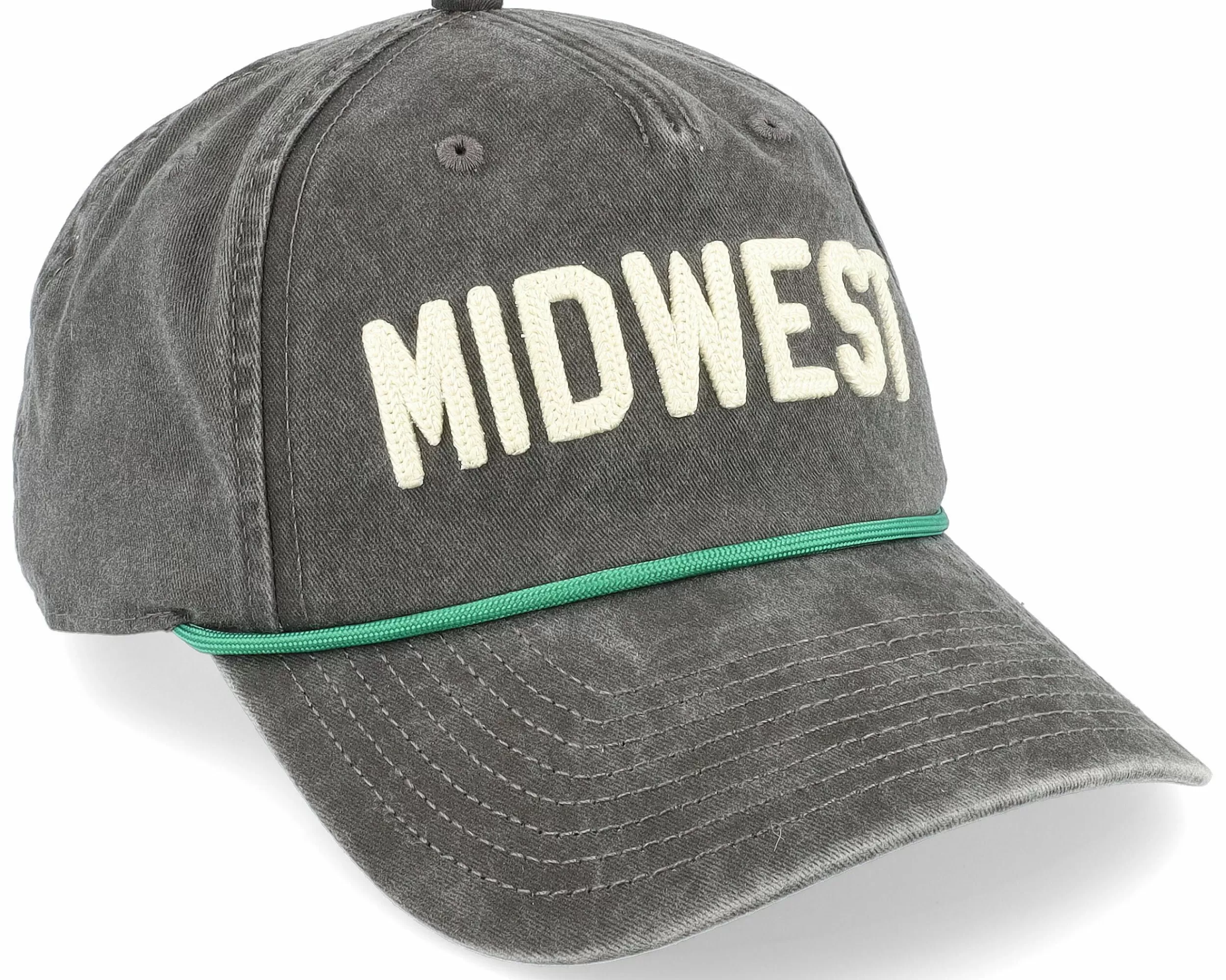 American Needle Midwest Coast Black Dad Cap - -Unisex Dad Cap