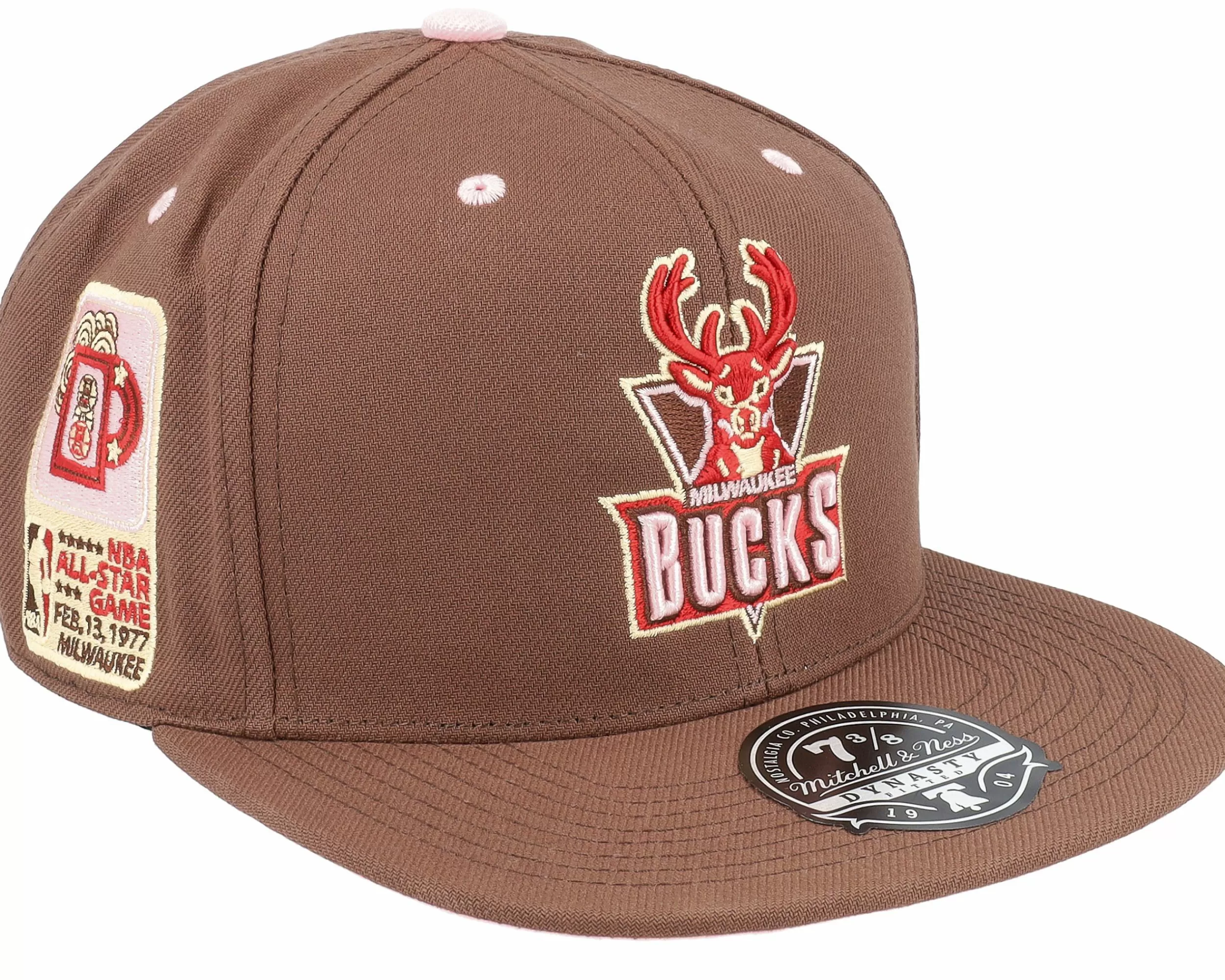 Mitchell & Ness Milwaukee Bucks Brown Sugar Bacon Fitted - -Unisex Fitted