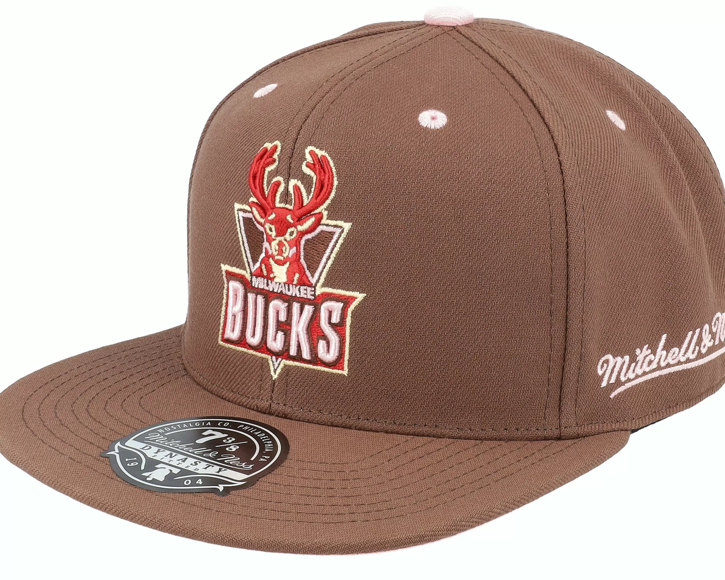 Mitchell & Ness Milwaukee Bucks Brown Sugar Bacon Fitted - -Unisex Fitted