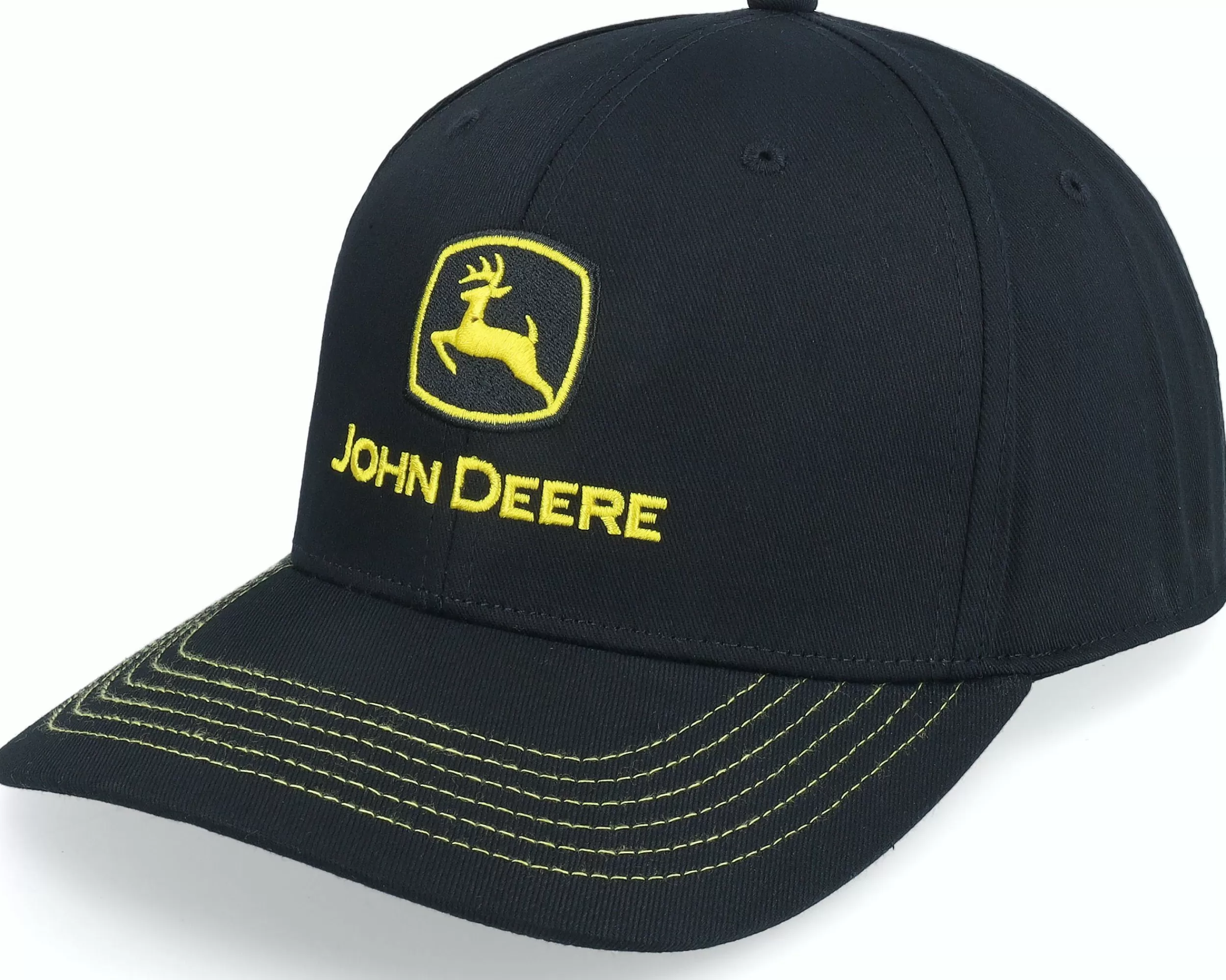 John Deere Moline Cap Black Adjustable - -Unisex Adjustable