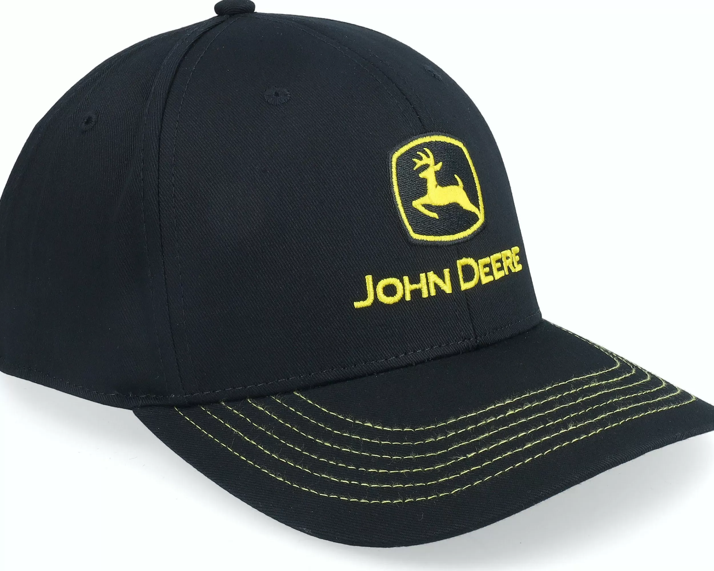 John Deere Moline Cap Black Adjustable - -Unisex Adjustable