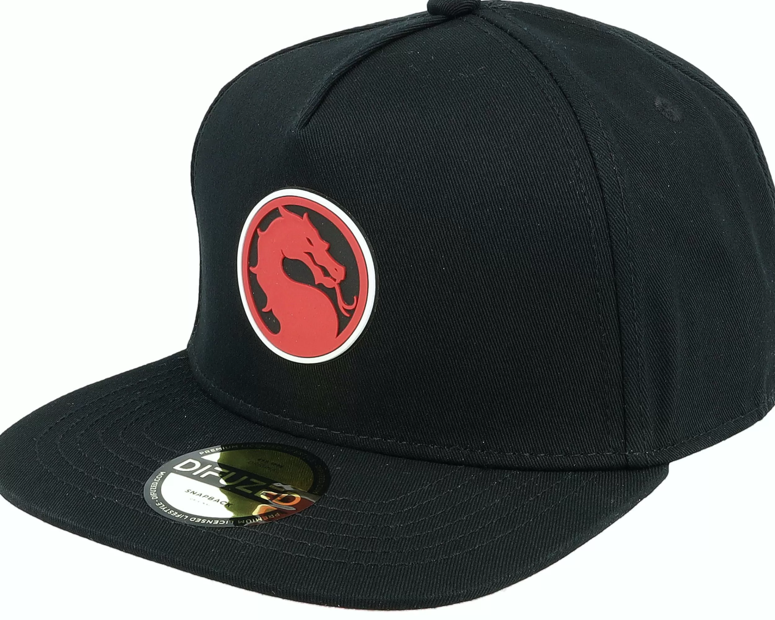 Difuzed Mortal Kombat Men's Cap Black Snapback - -Unisex Snapback