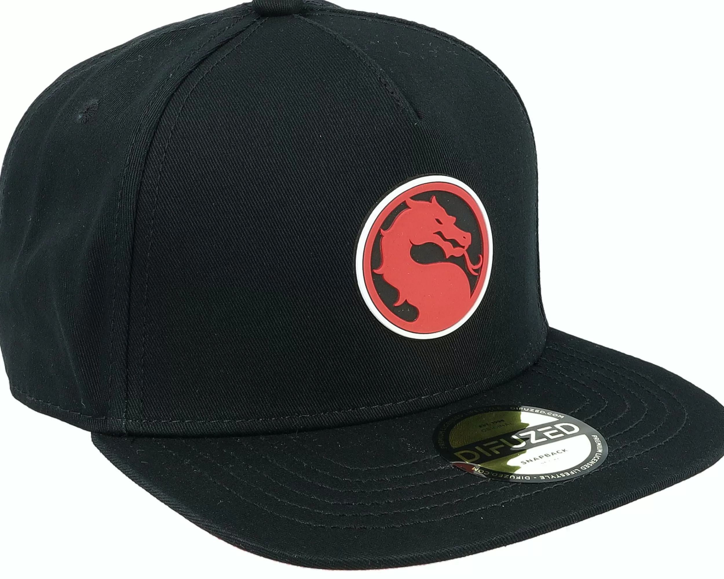 Difuzed Mortal Kombat Men's Cap Black Snapback - -Unisex Snapback