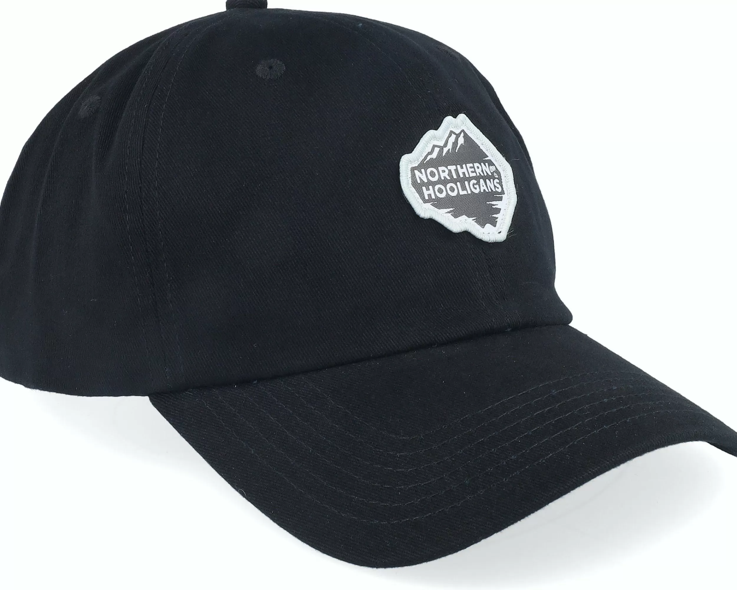 Northern Hooligans Mountain Cap Black Dad Cap - -Unisex Dad Cap