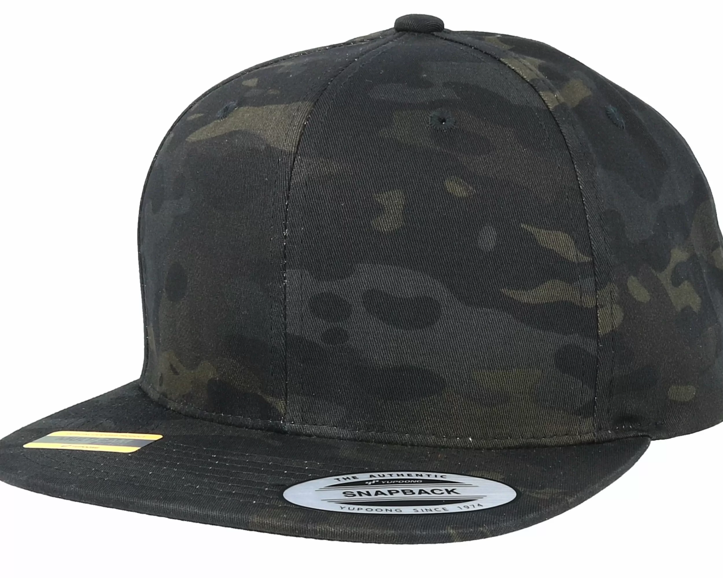 Yupoong Multicam Black Camo Snapback - -Unisex Snapback