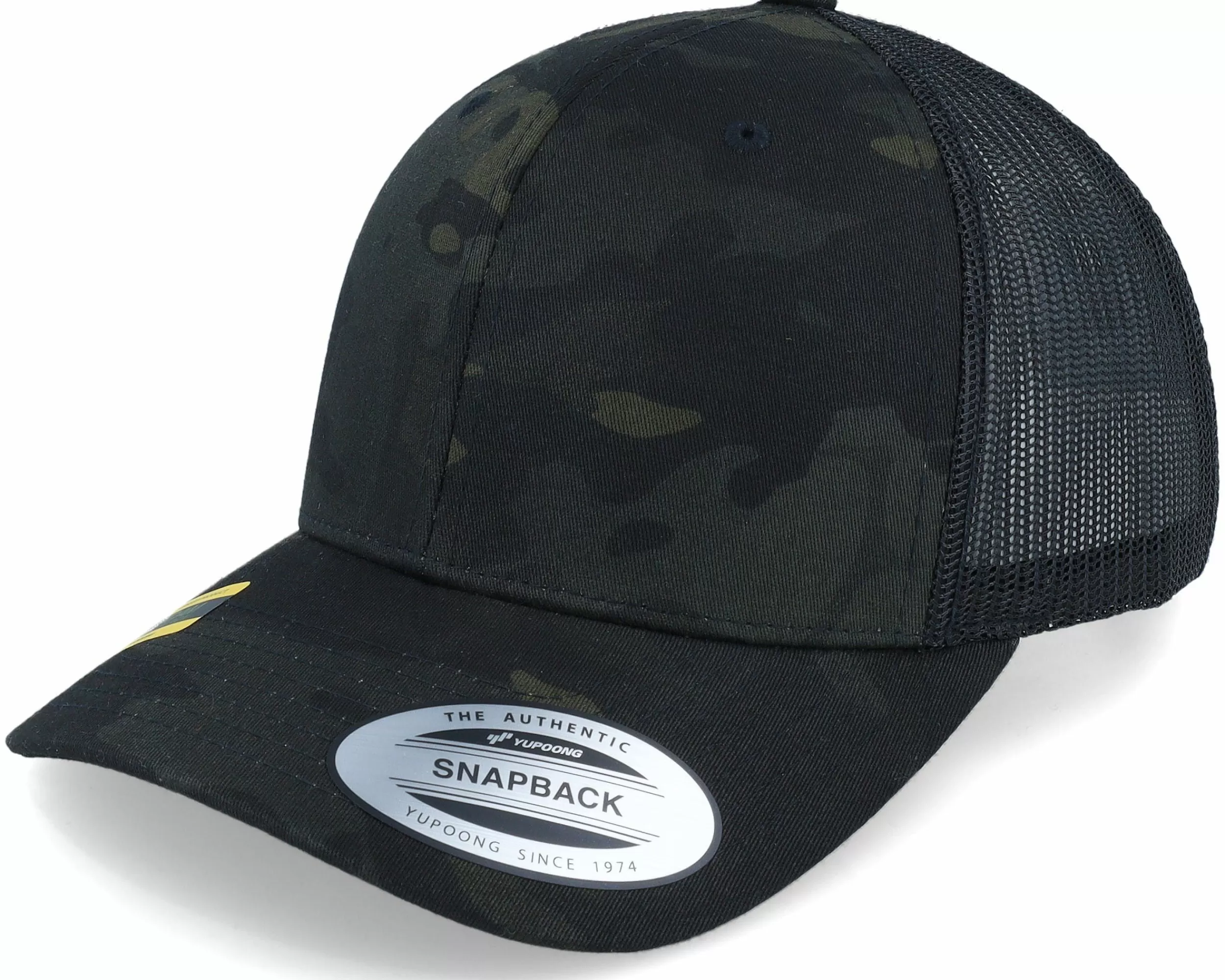 Yupoong Multicam Black Camo Trucker - -Unisex Trucker