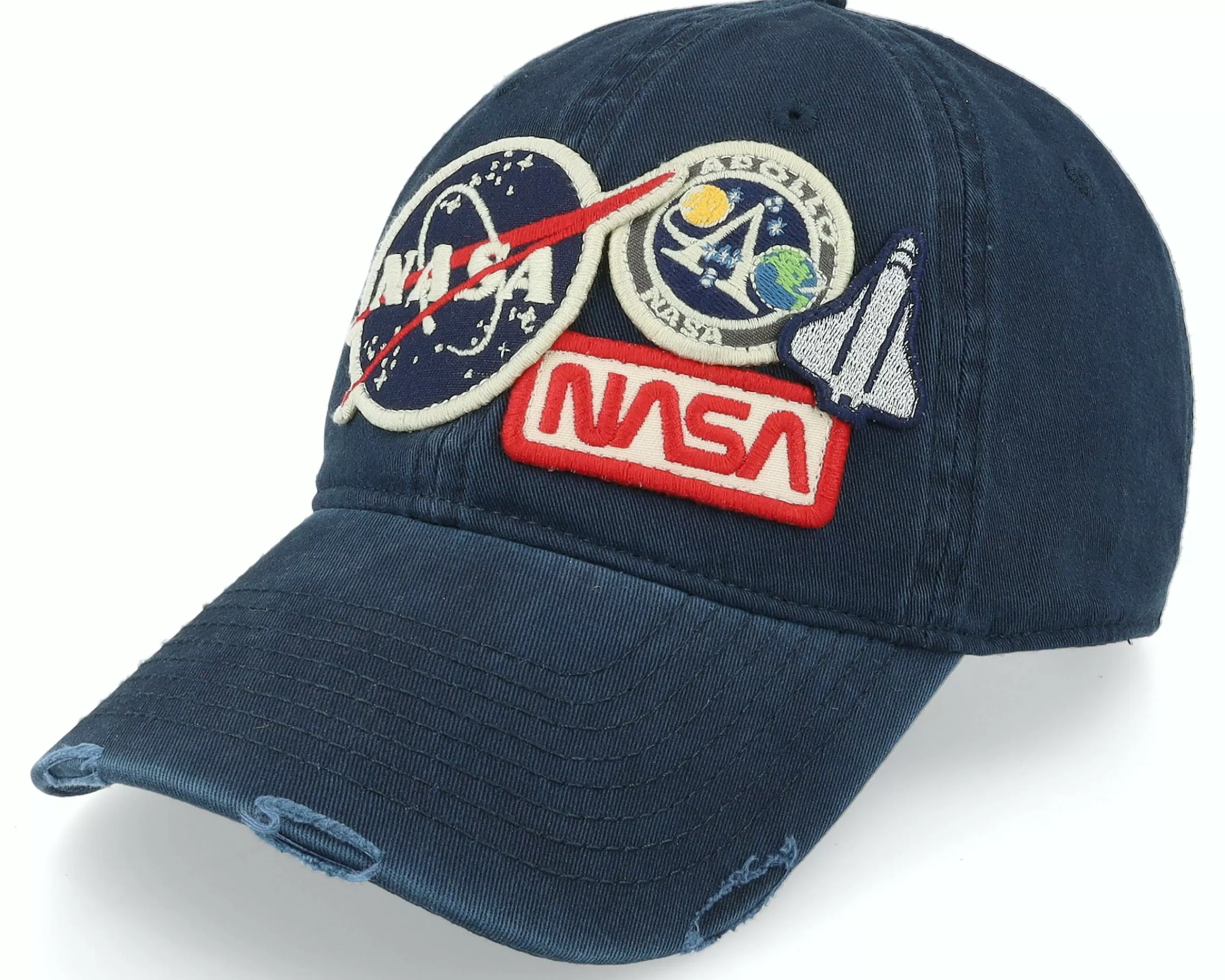 American Needle Nasa Iconic Navy Dad Cap - -Unisex Dad Cap