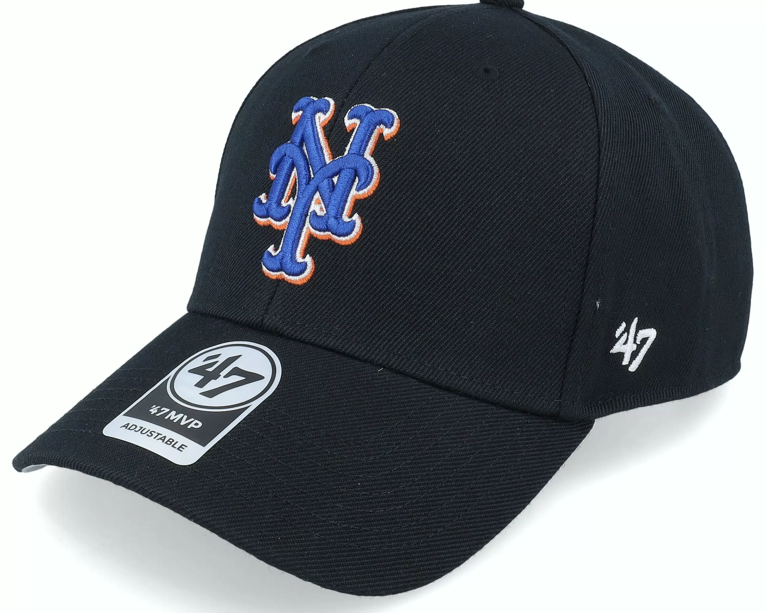 47 Brand New York Mets Subway Series Black Adjustable - -Unisex Adjustable