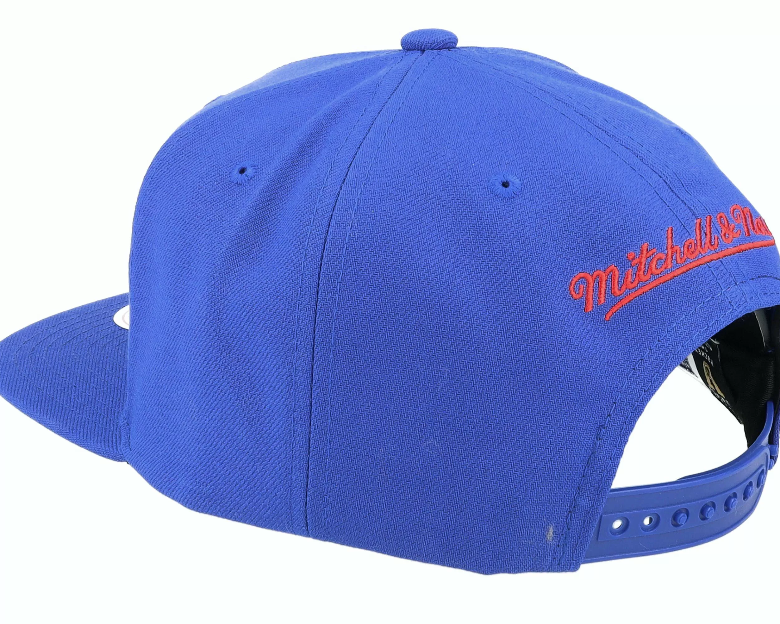 Mitchell & Ness New York Rangers Alternate Flip Blue Snapback - -Unisex Snapback