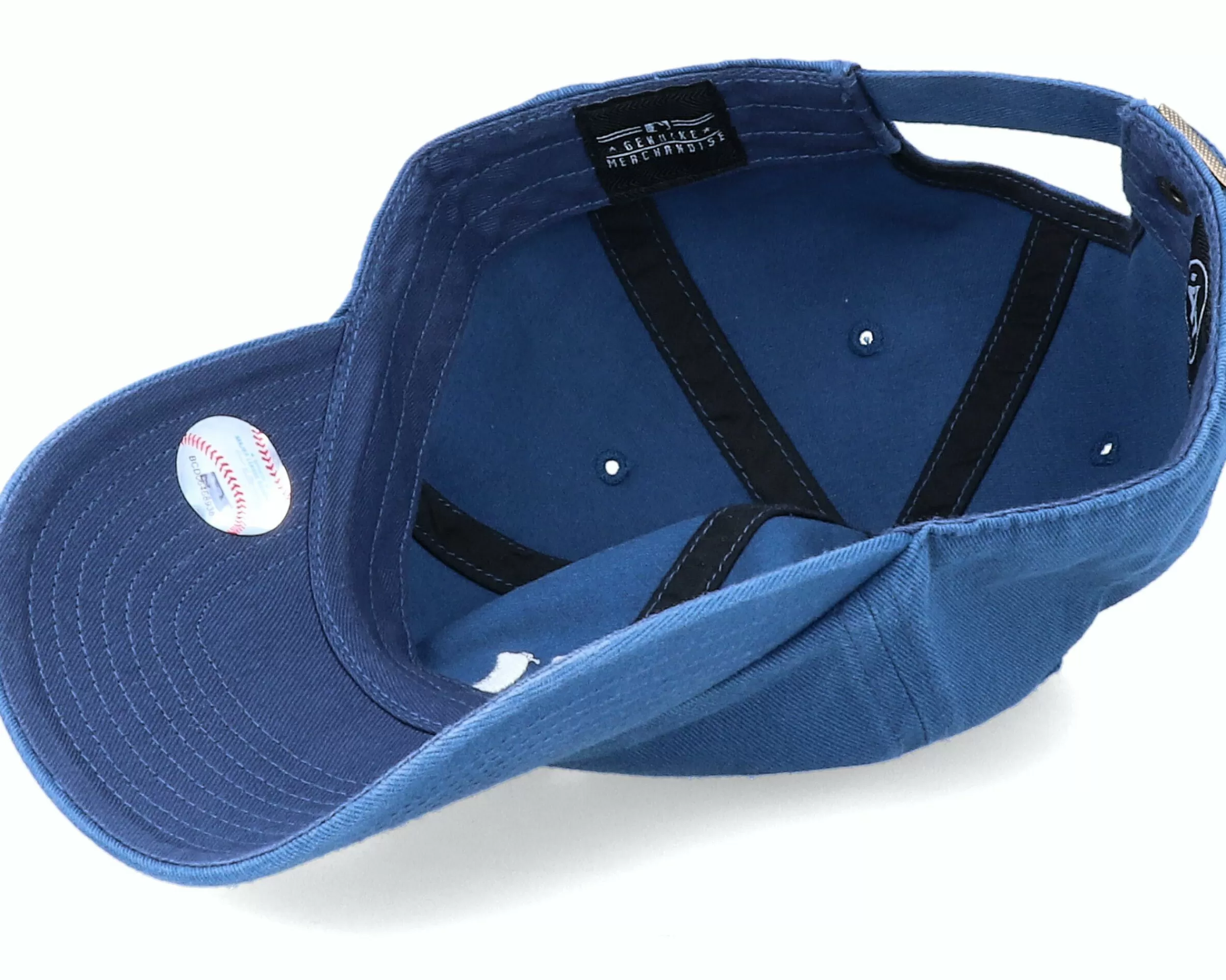 47 Brand New York Yankees Clean Up Timber Blue/White Adjustable - -Unisex Dad Cap