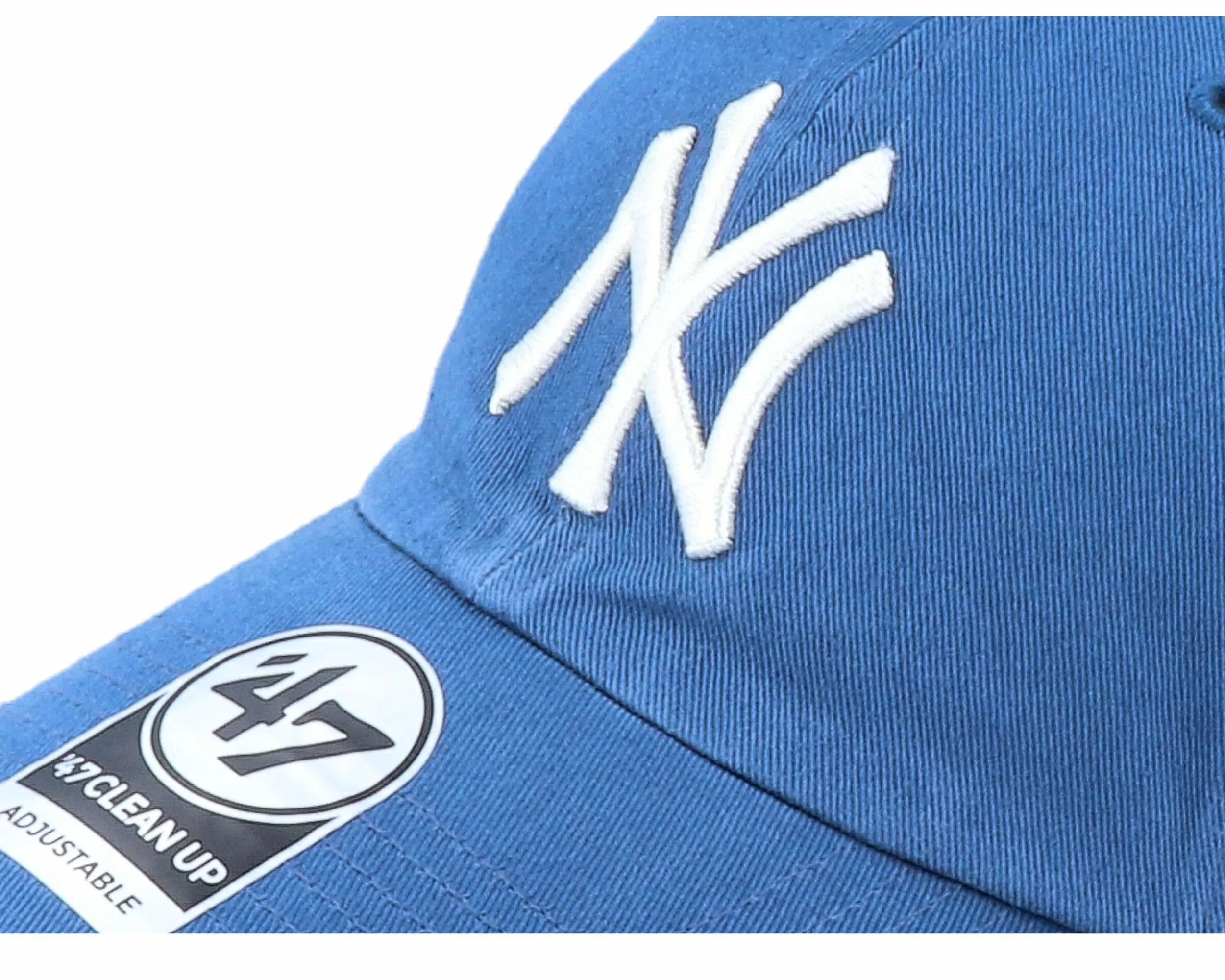 47 Brand New York Yankees Clean Up Timber Blue/White Adjustable - -Unisex Dad Cap