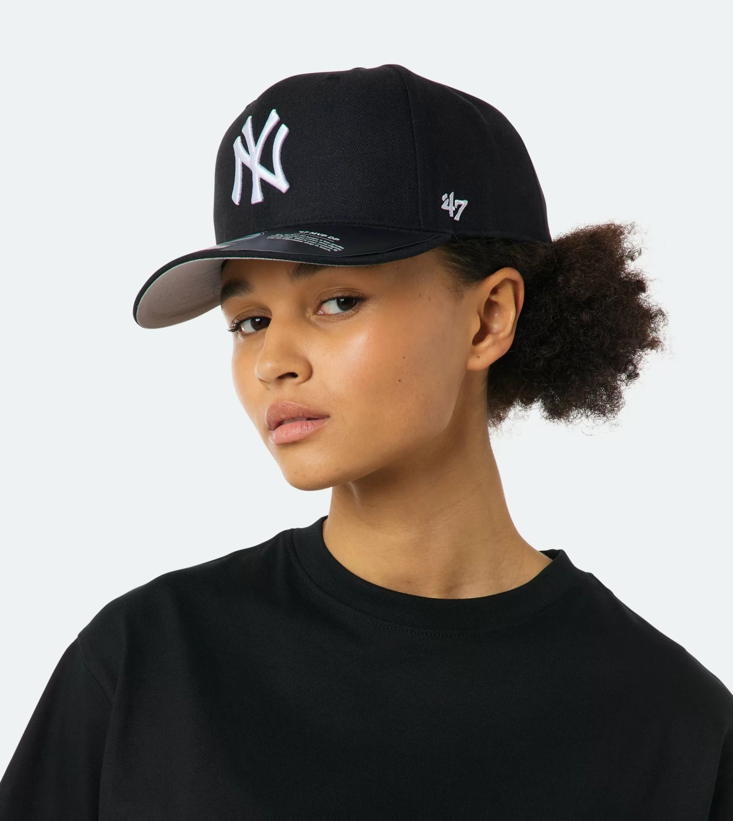 47 Brand New York Yankees Cold Zone Mvp Dp Black/White Adjustable - -Unisex Adjustable