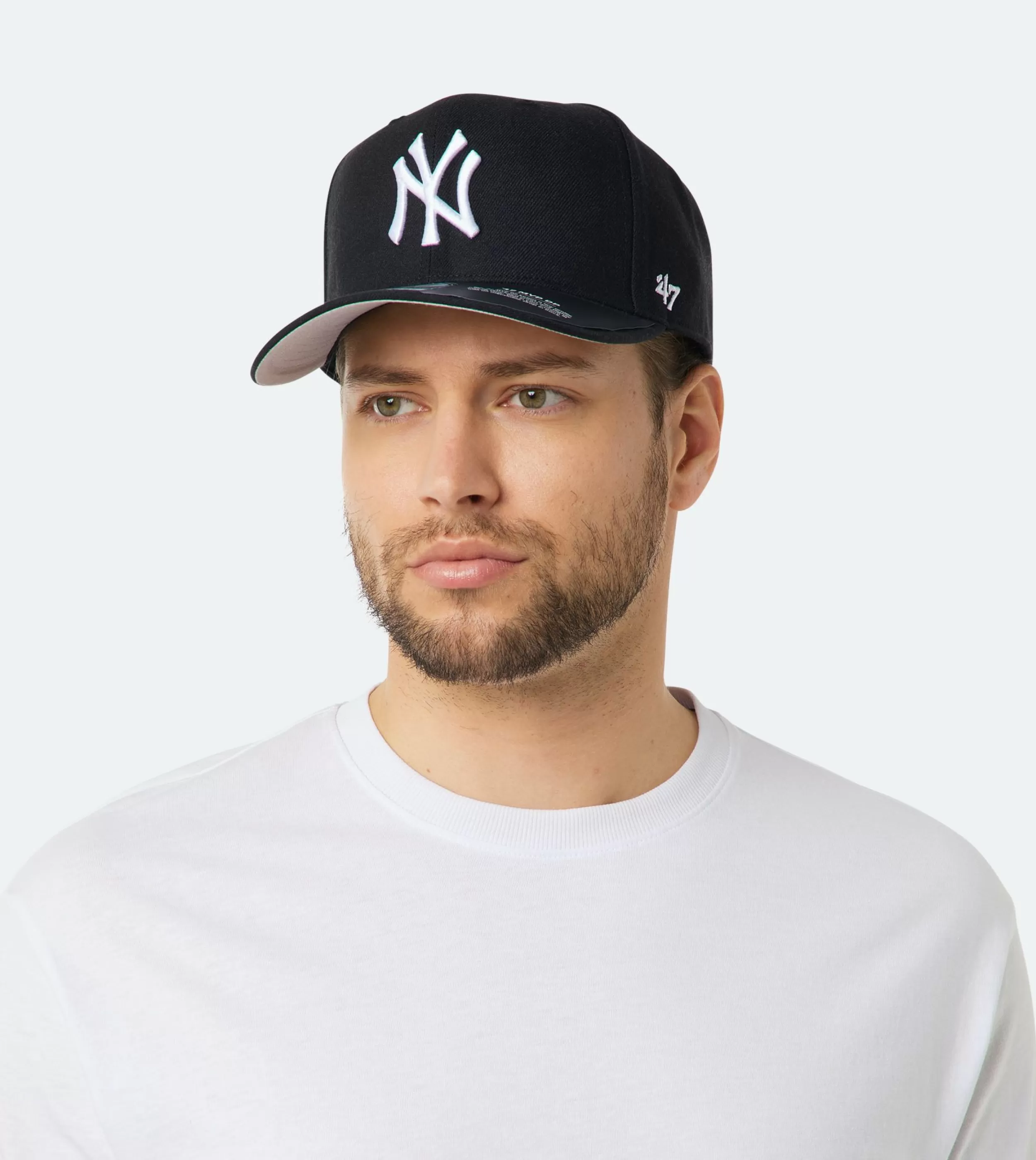 47 Brand New York Yankees Cold Zone Mvp Dp Black/White Adjustable - -Unisex Adjustable