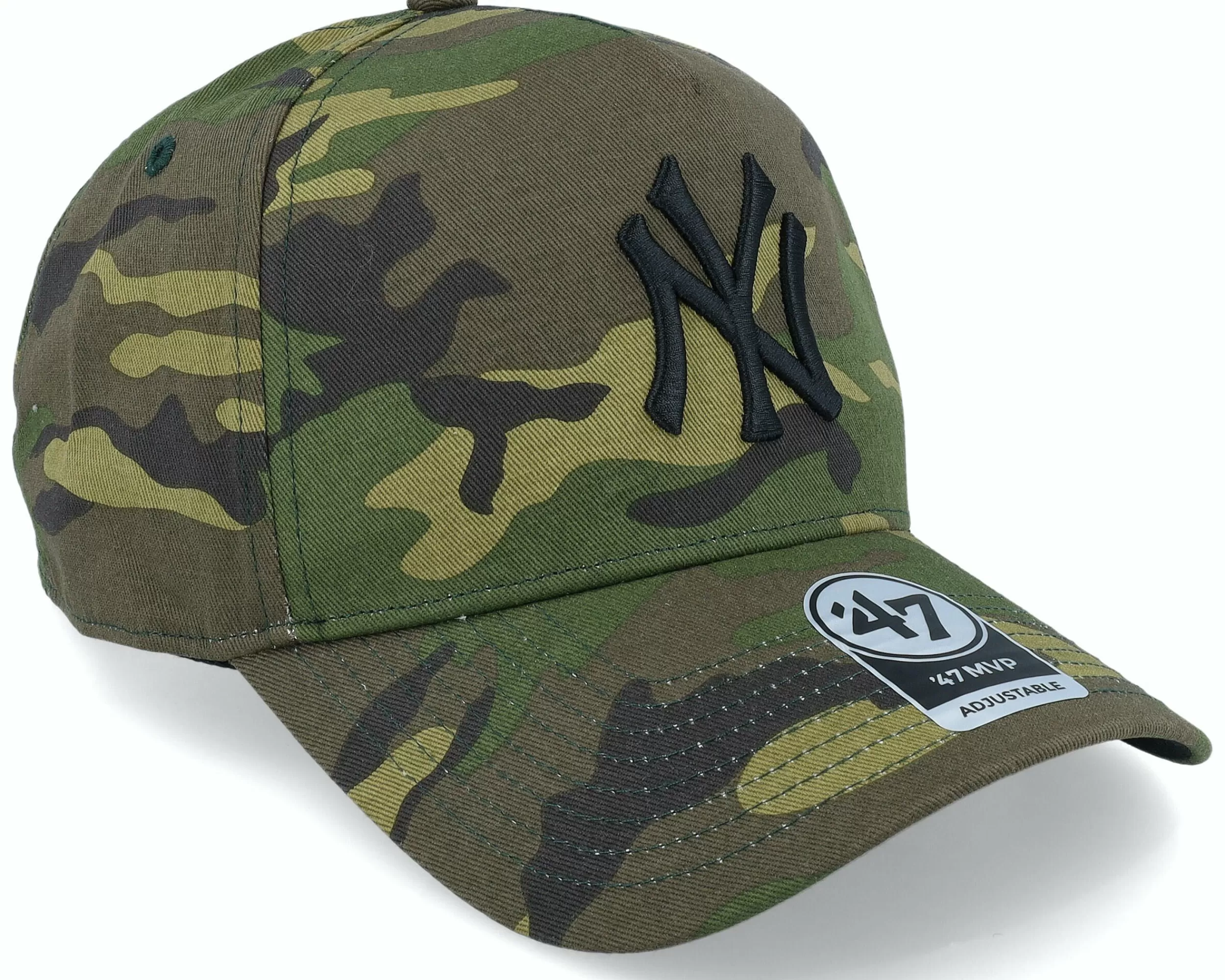 47 Brand New York Yankees Grove 47 Mvp Camo Adjustable - -Unisex Adjustable