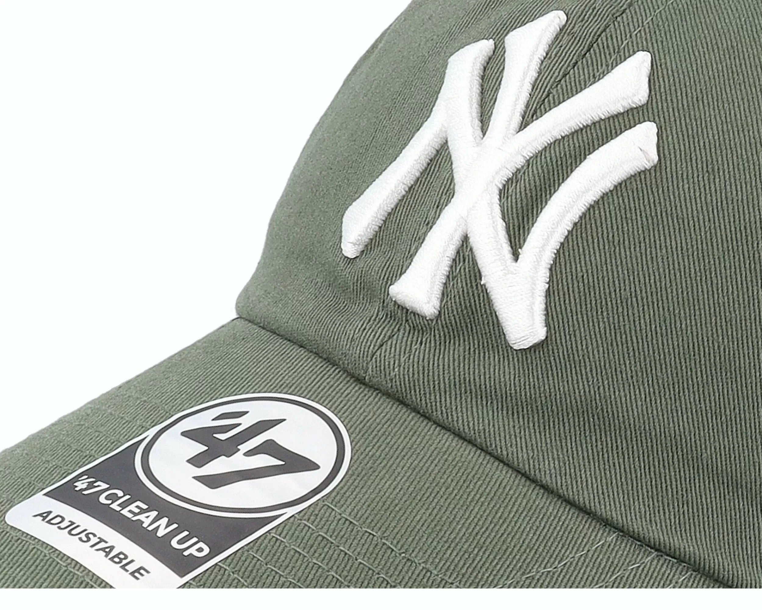 47 Brand New York Yankees Mlb Clean Up Moss Green Dad Cap - -Unisex Dad Cap