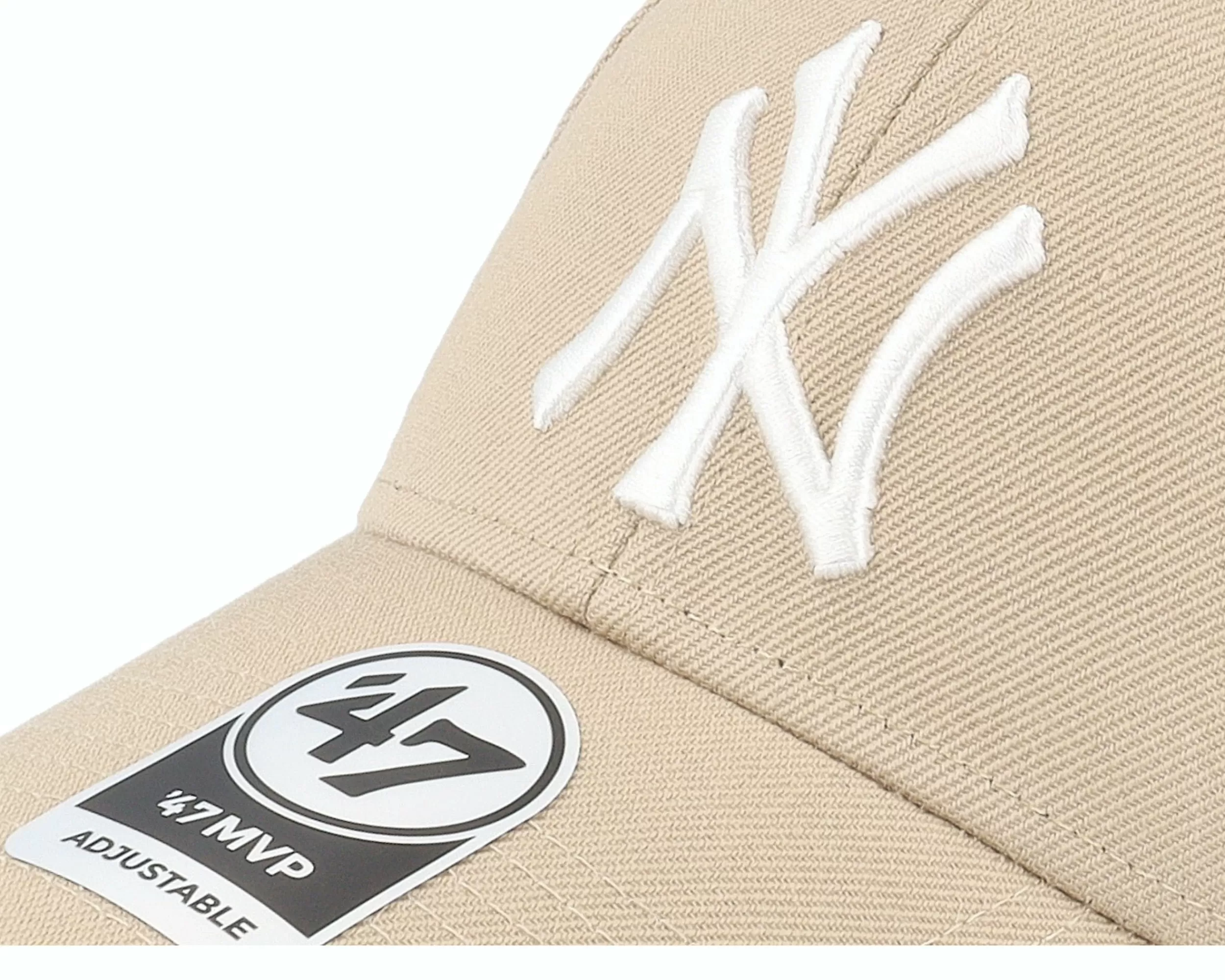 47 Brand New York Yankees Mlb Mvp Khaki Adjustable - -Unisex Adjustable