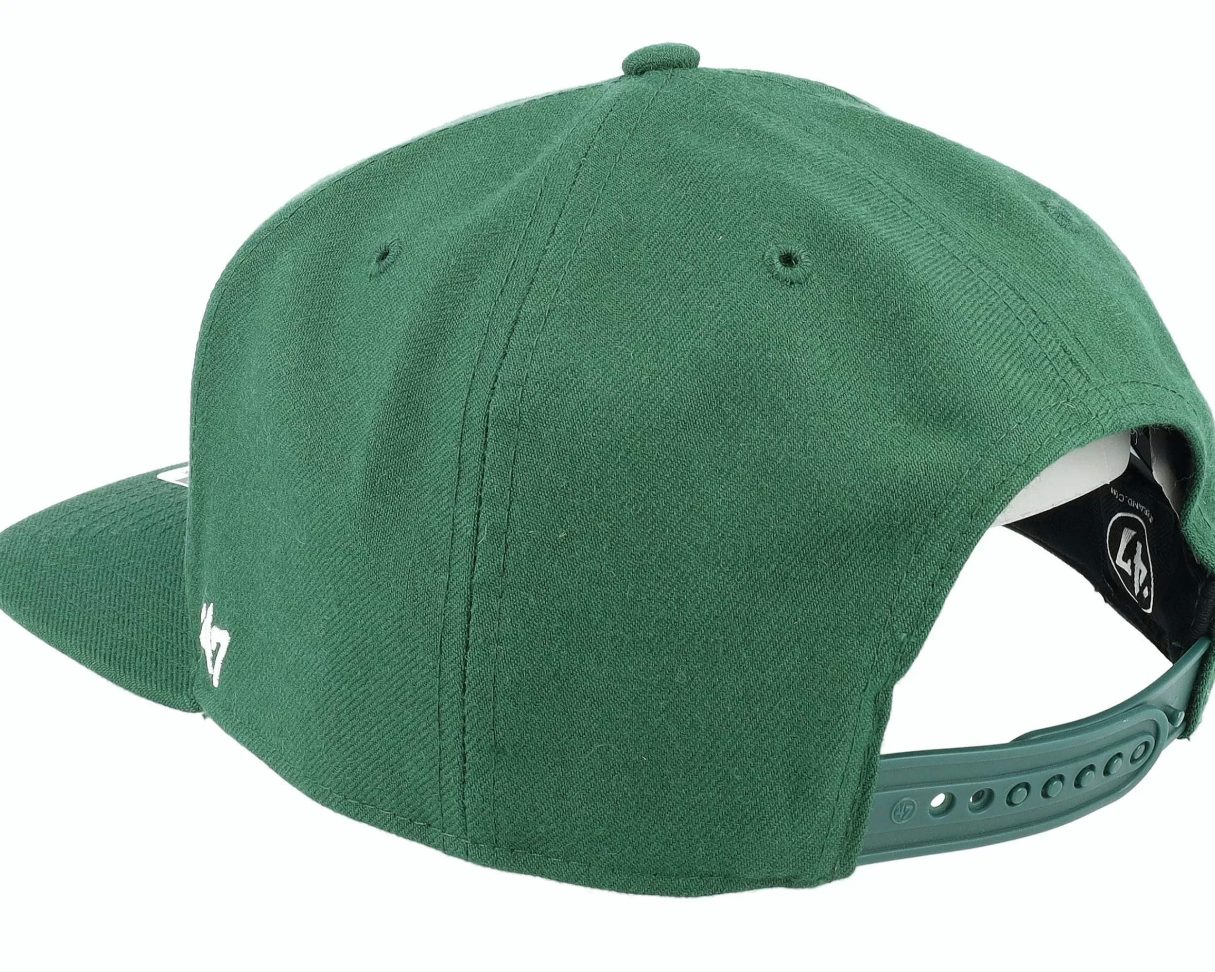 47 Brand New York Yankees No Shot Captain Dark Green Snapback - -Unisex Snapback