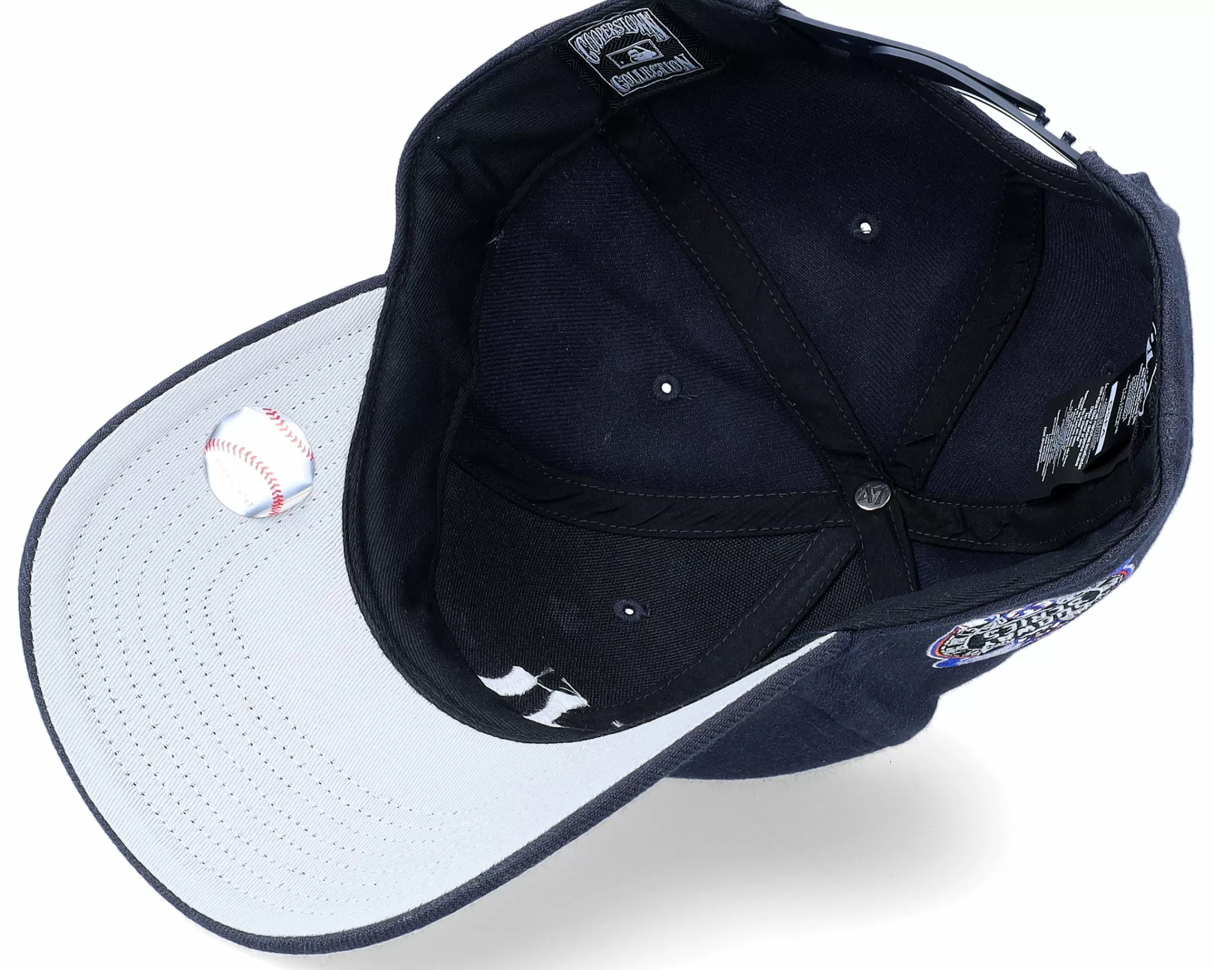 47 Brand New York Yankees Sure Shot Mvp Navy Adjustable - -Unisex Adjustable