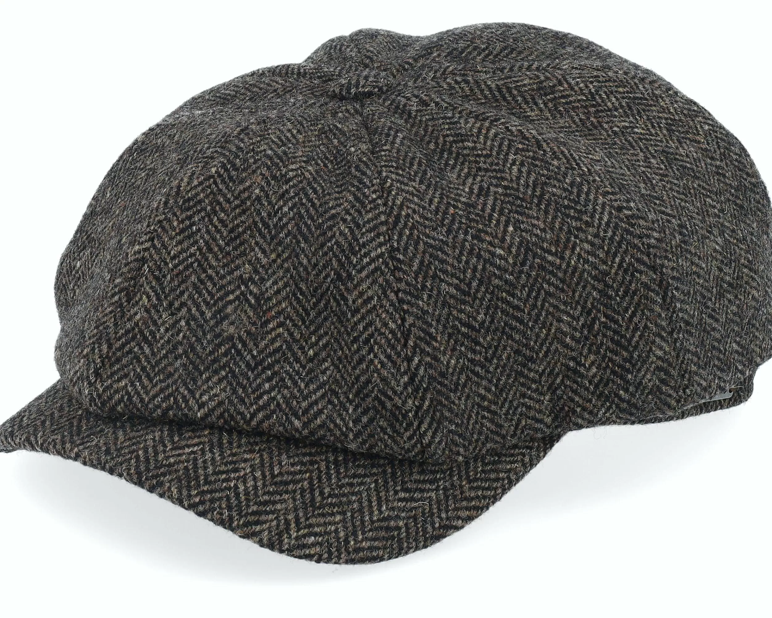 Wigéns Newsboy Classic Cap Dark Brown Flat Cap - Wigens-Unisex Flat Caps