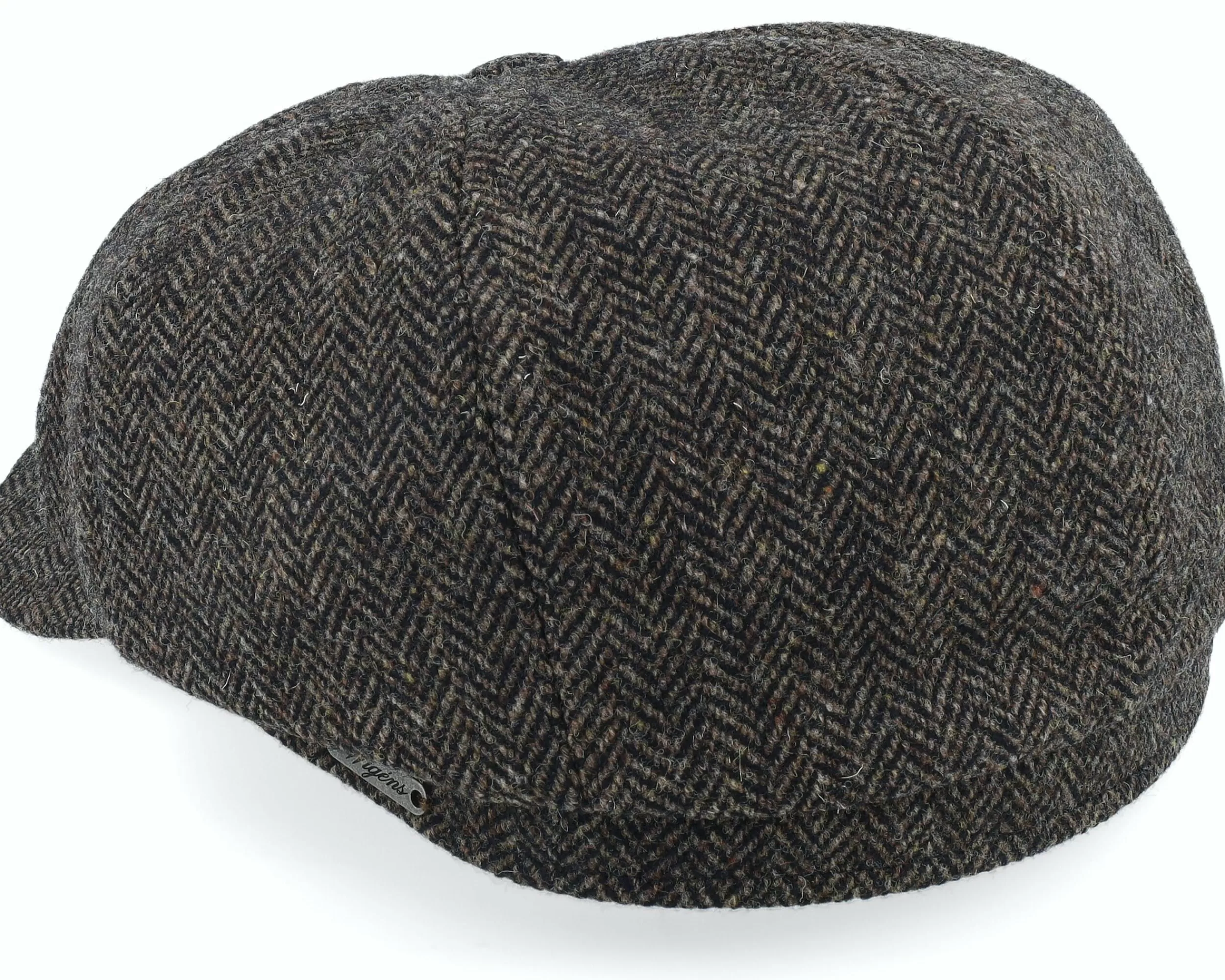 Wigéns Newsboy Classic Cap Dark Brown Flat Cap - Wigens-Unisex Flat Caps