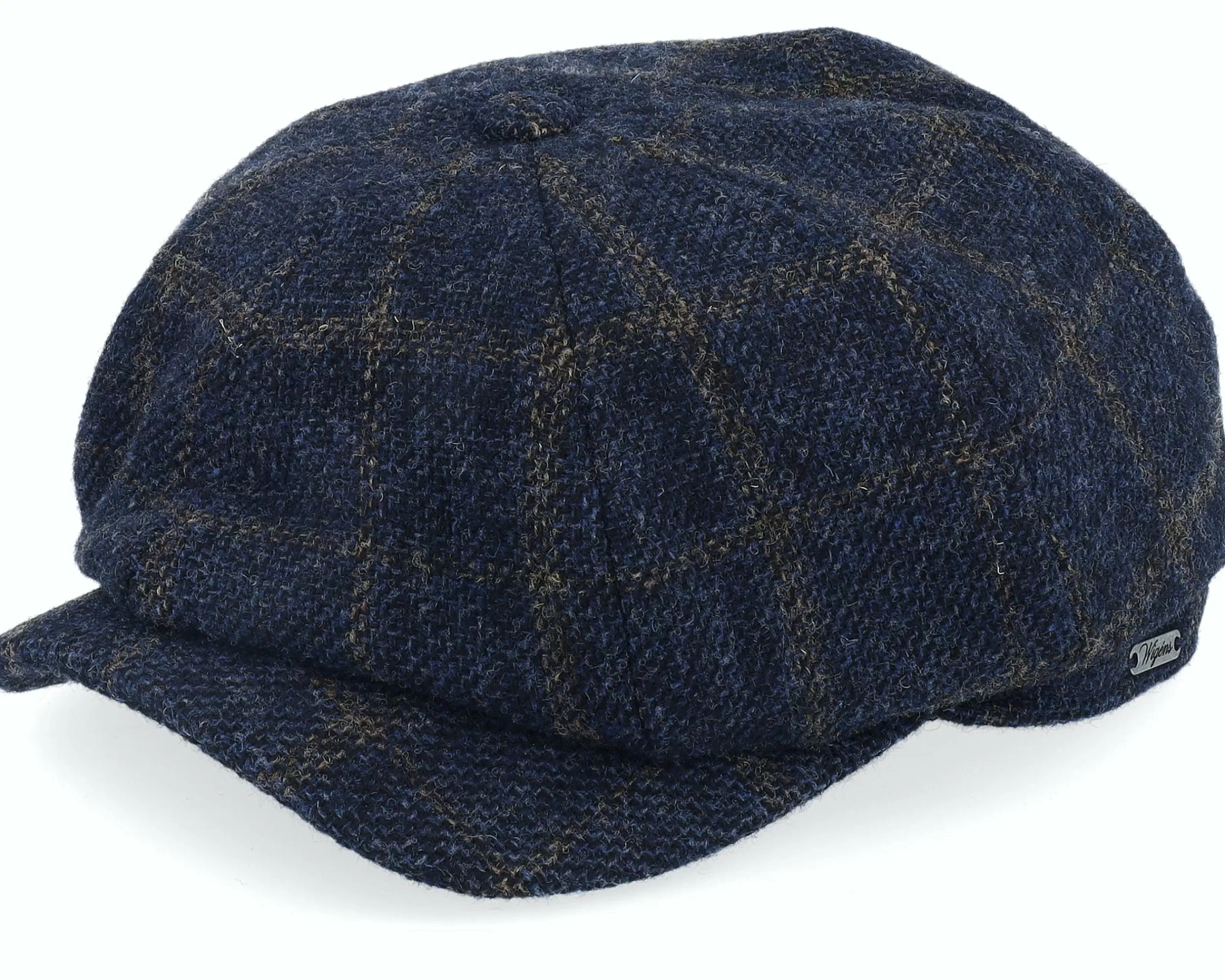 Wigéns Newsboy Classic Cap Navy Flat Cap - Wigens-Unisex Flat Caps