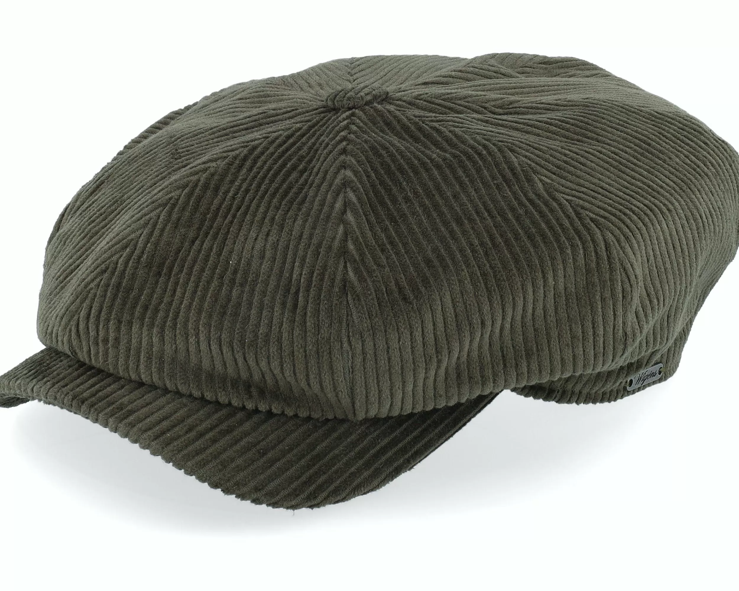 Wigéns Newsboy Retro Cap Olive Flat Cap - Wigens-Unisex Flat Caps