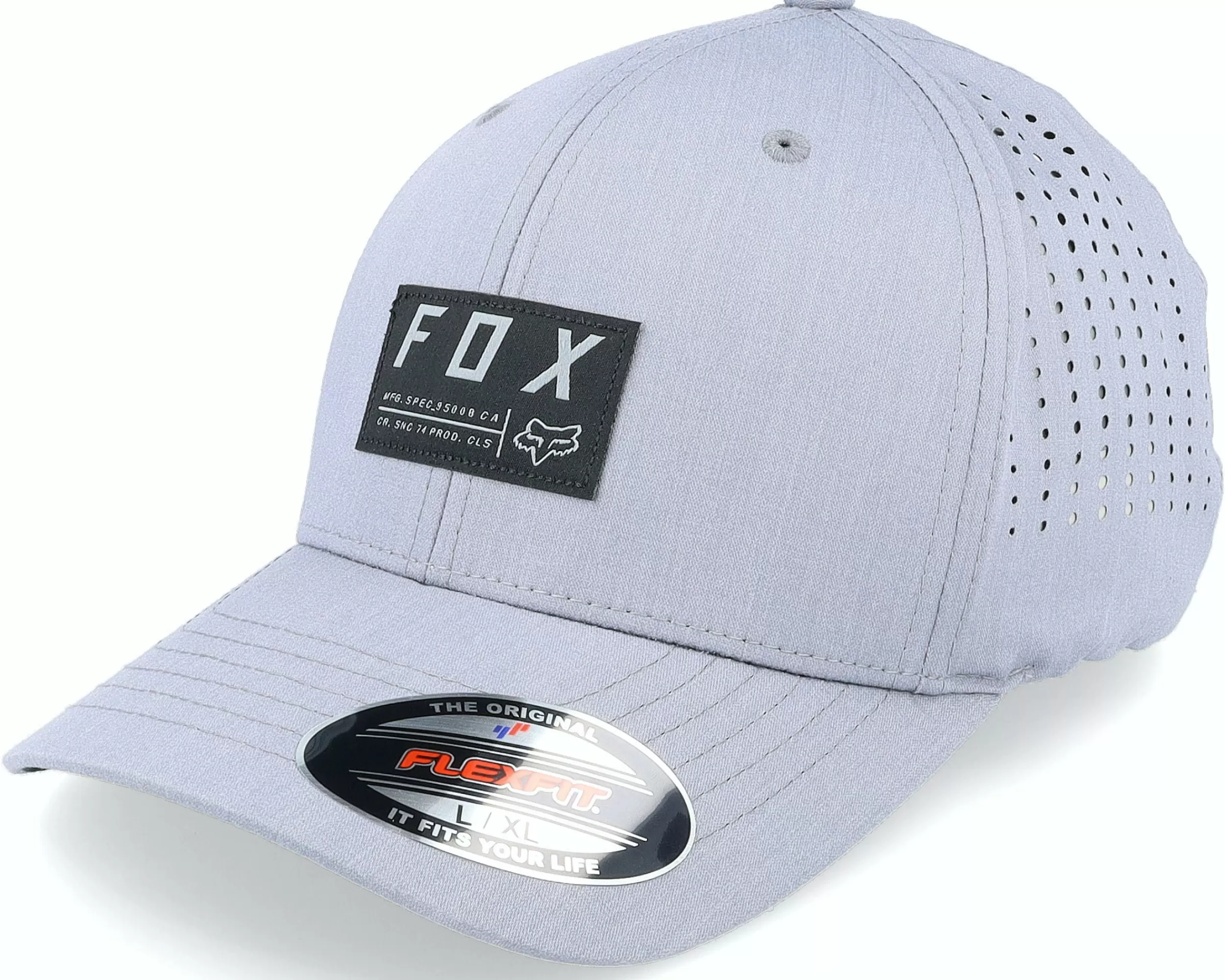 Fox Non Stop Tech Steel Grey Flexfit - -Unisex Flexfit