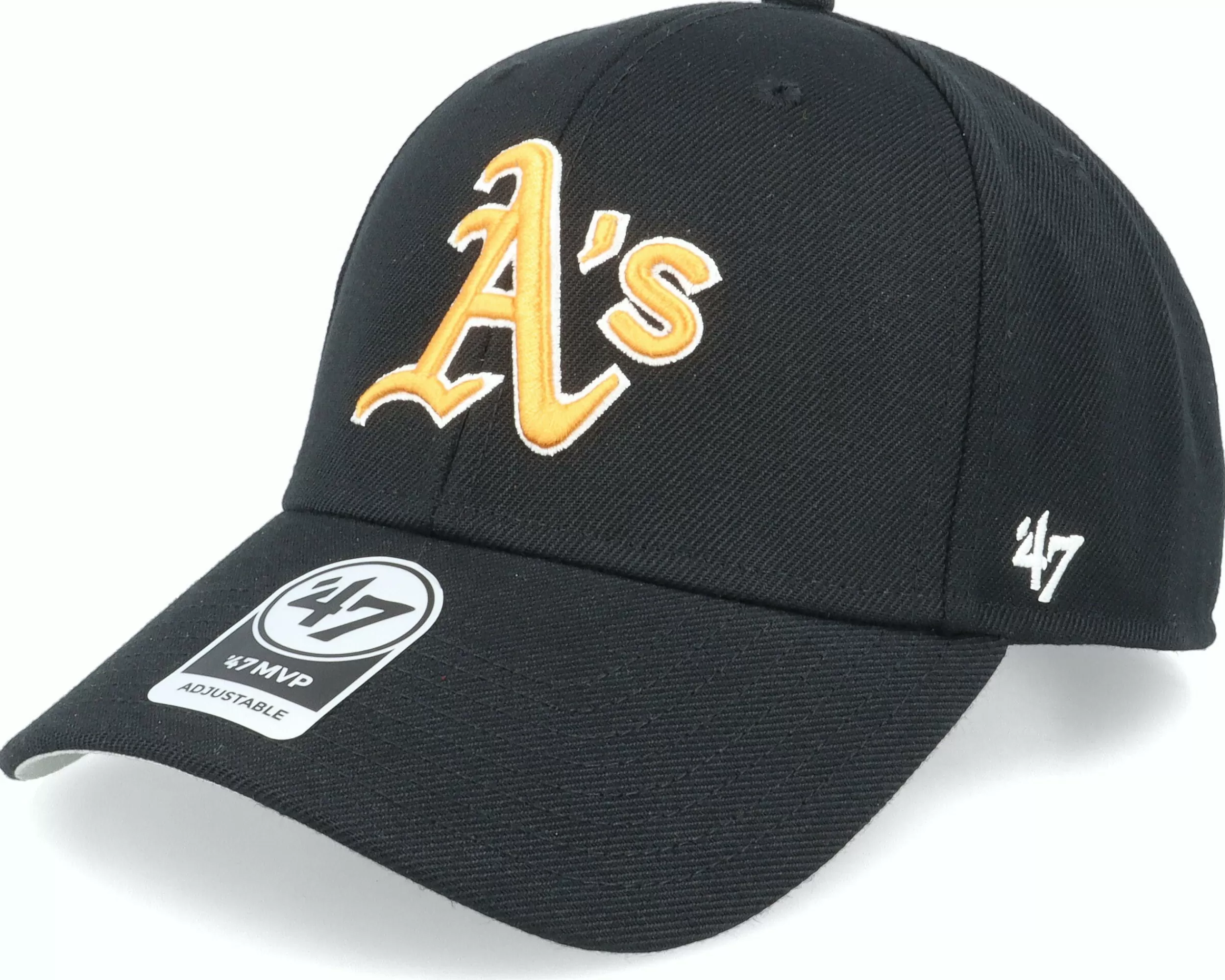 47 Brand Oakland Athletics Mvp Black Adjustable - -Unisex Adjustable