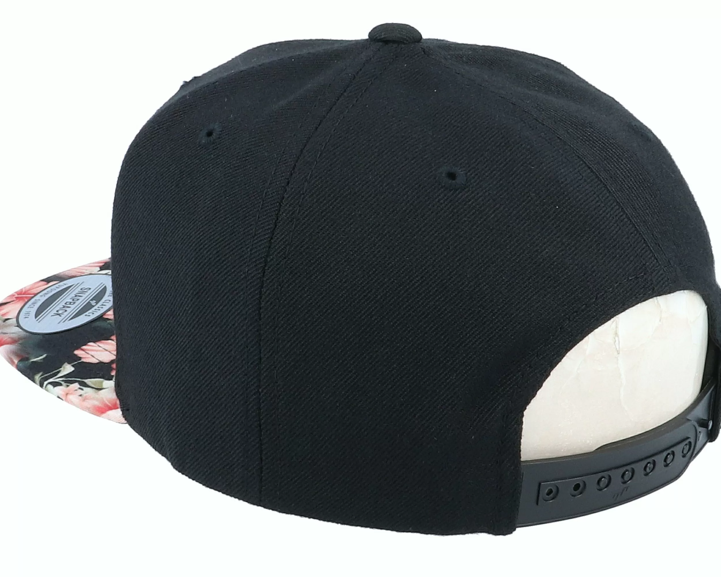 Iconic Ocean Sunset Black/Floral Snapback - -Unisex Snapback