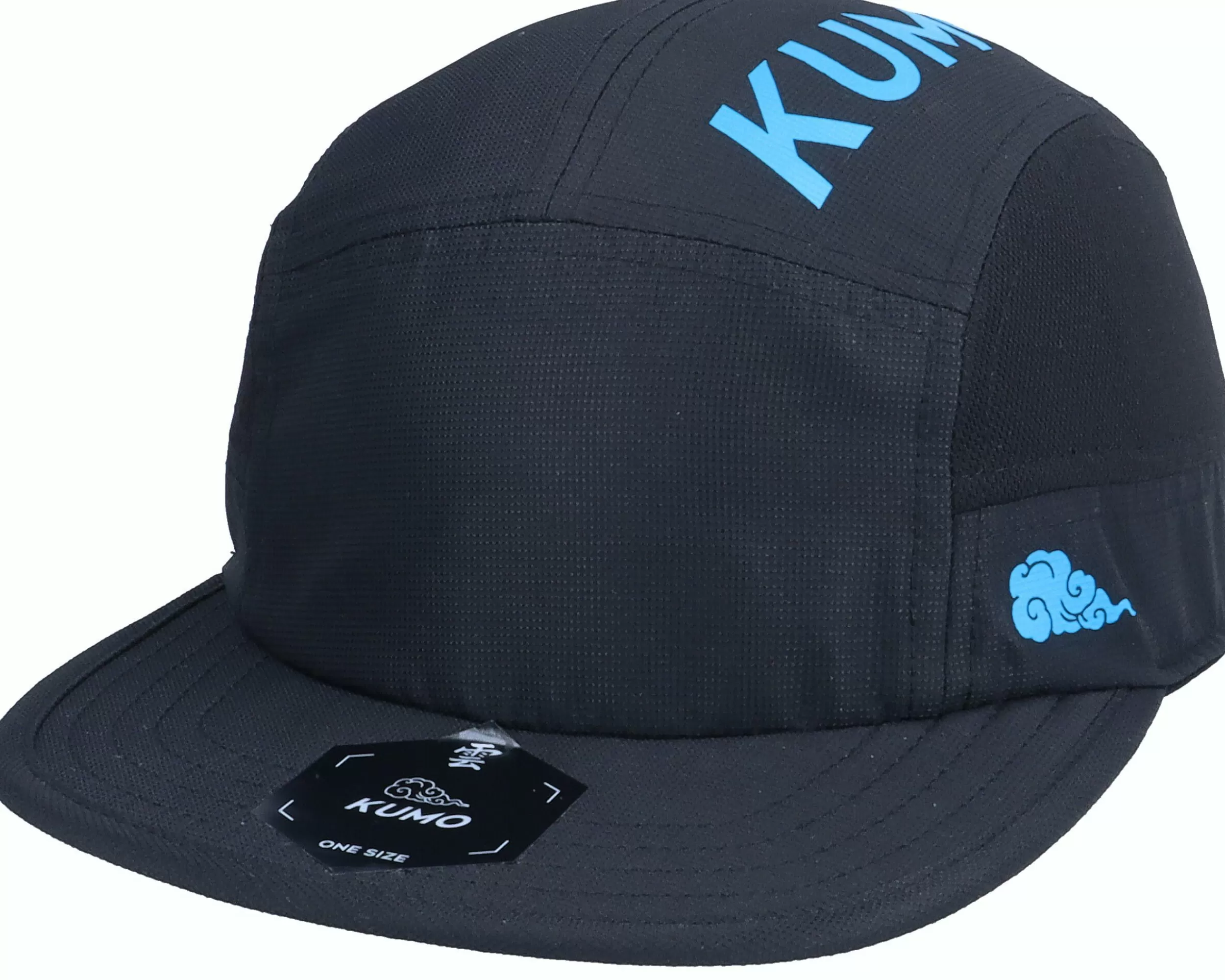 Kumo On Top Blue Cloudfit Black 5-Panel - -Unisex 5-Panel