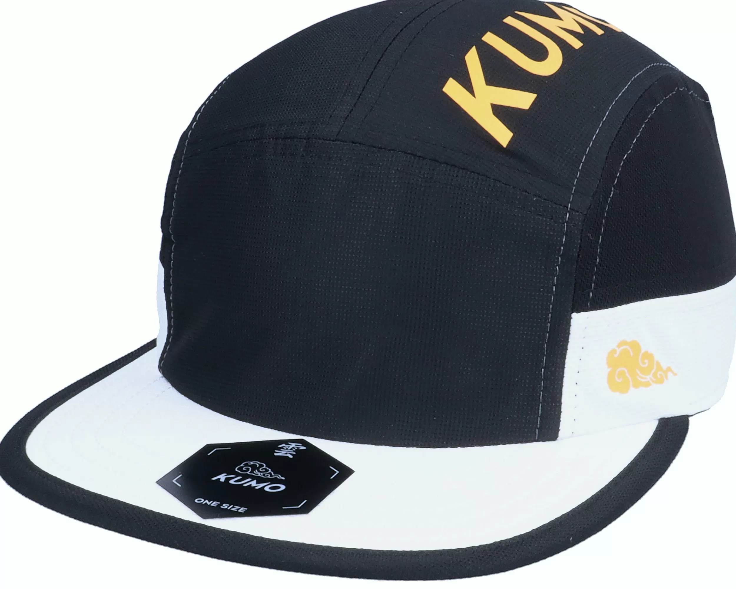 Kumo On Top Cloudfit Black/White 5-Panel - -Unisex 5-Panel