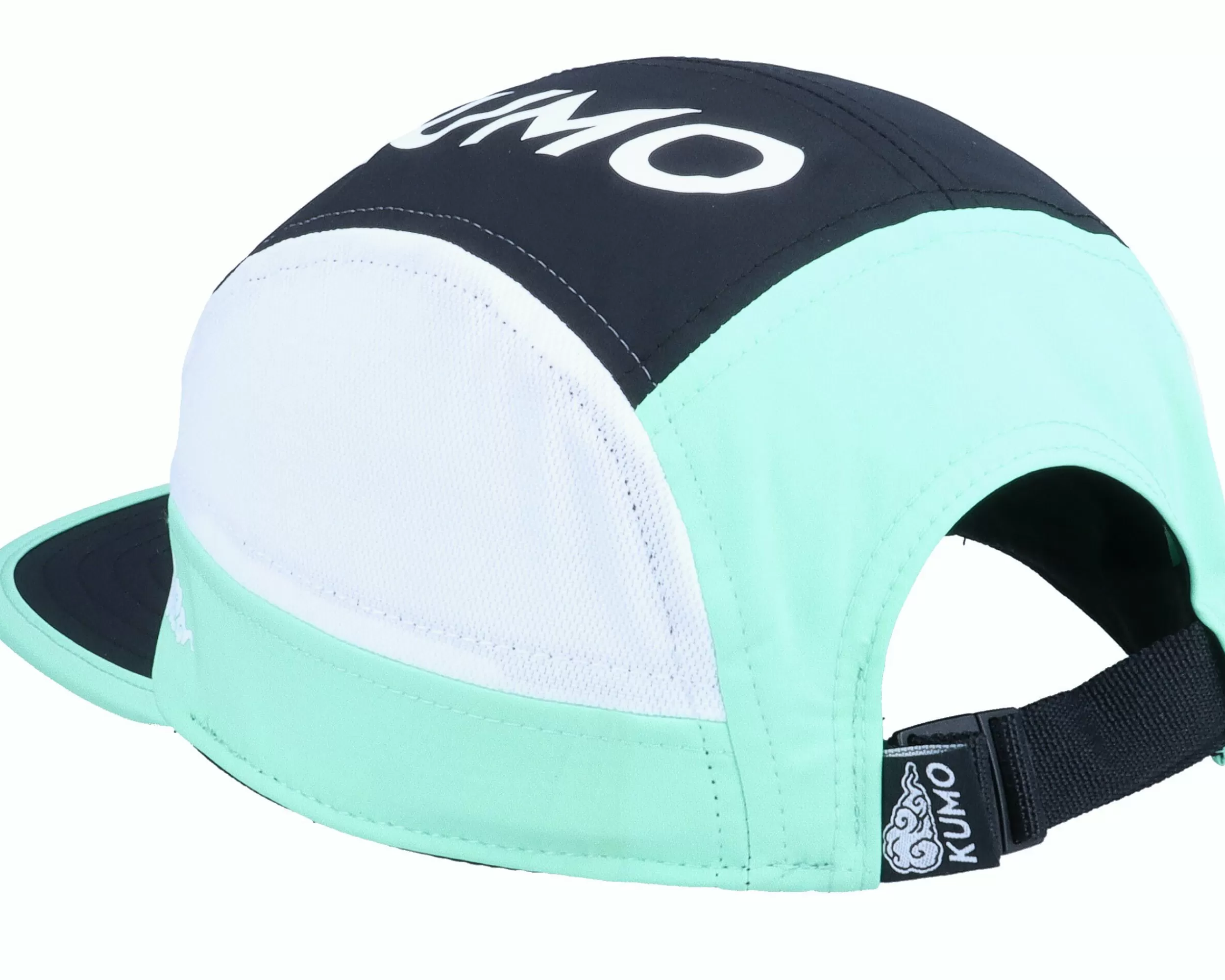 Kumo On Top Cloudfit White/Black/Teal 5-Panel - -Unisex 5-Panel