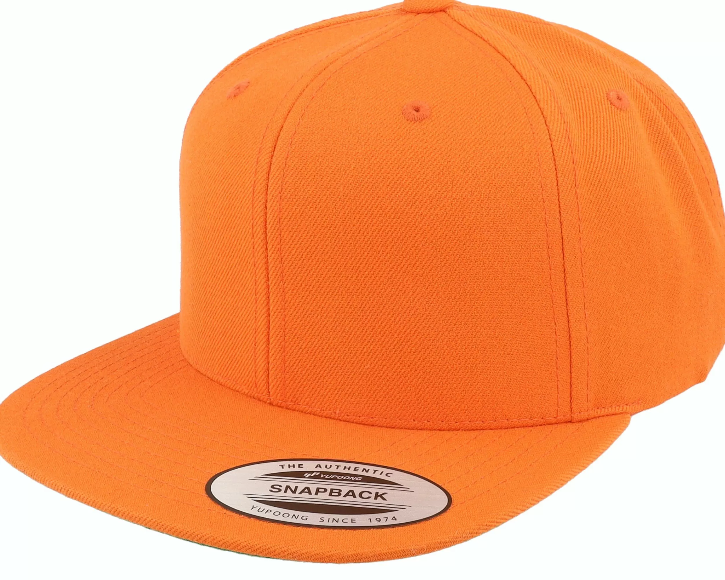 Yupoong Orange Snapback - -Unisex Snapback