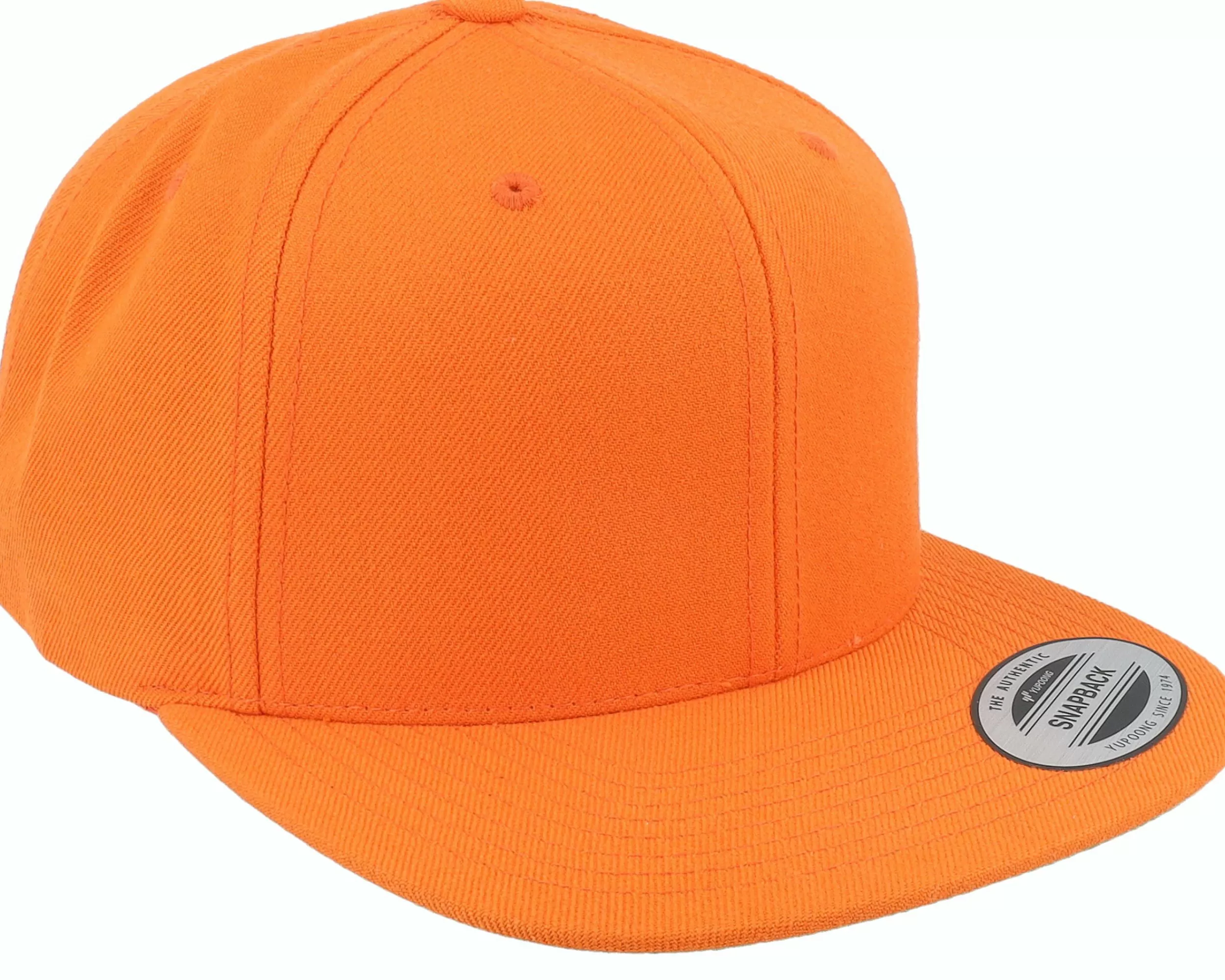 Yupoong Orange Snapback - -Unisex Snapback