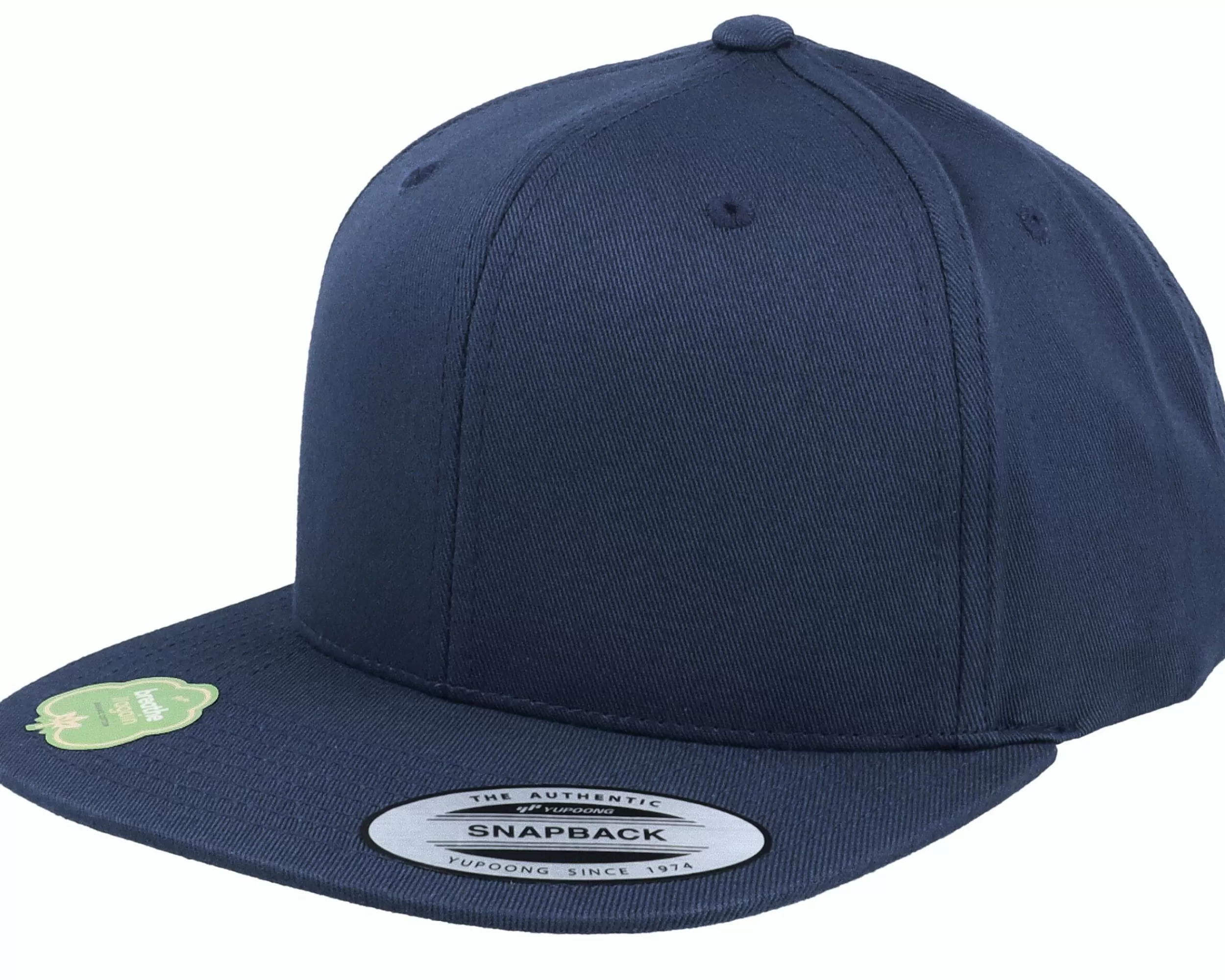 Yupoong Organic Navy Snapback - -Unisex Snapback