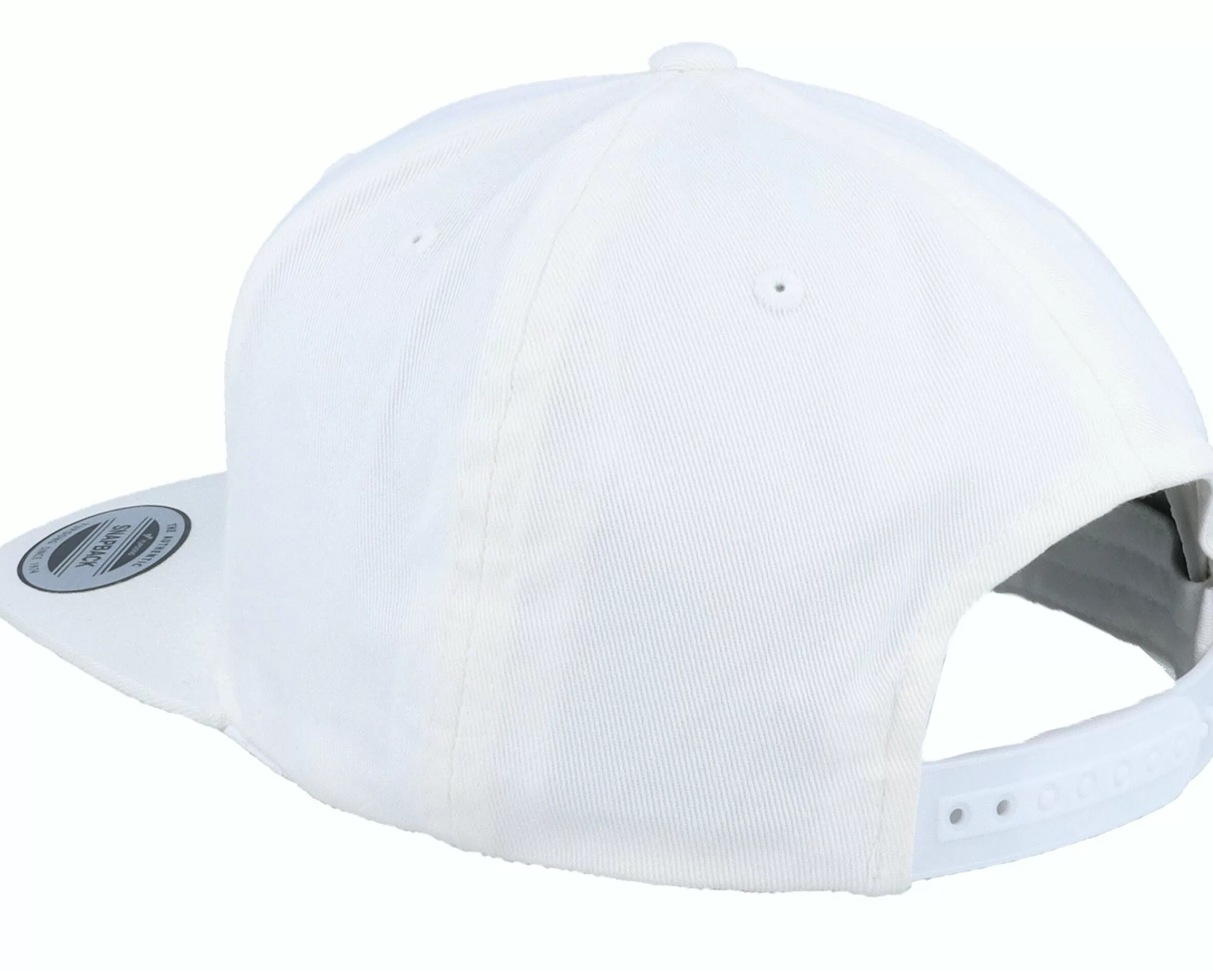 Yupoong Organic White Snapback - -Unisex Snapback