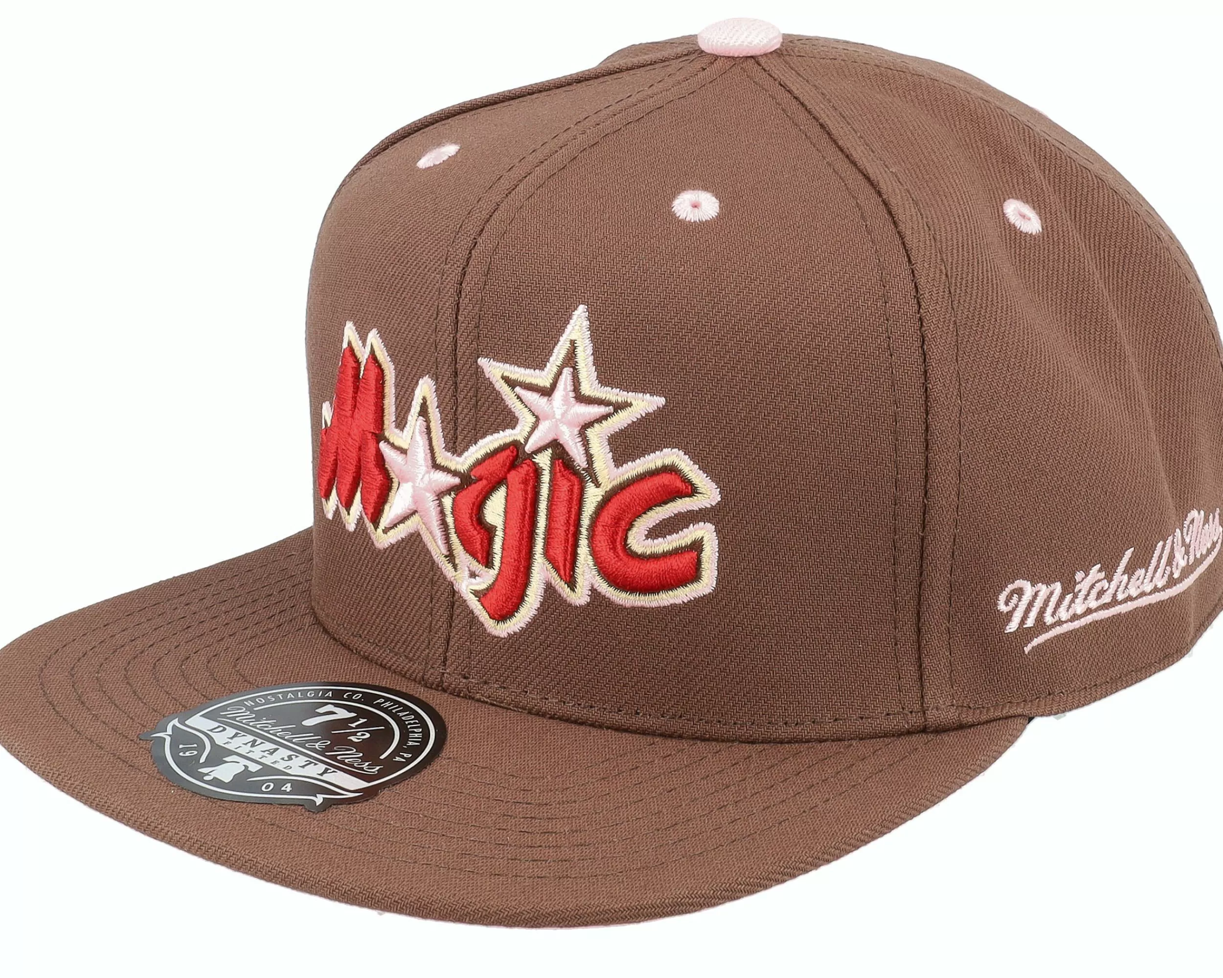 Mitchell & Ness Orlando Magic Brown Sugar Bacon Fitted - -Unisex Fitted