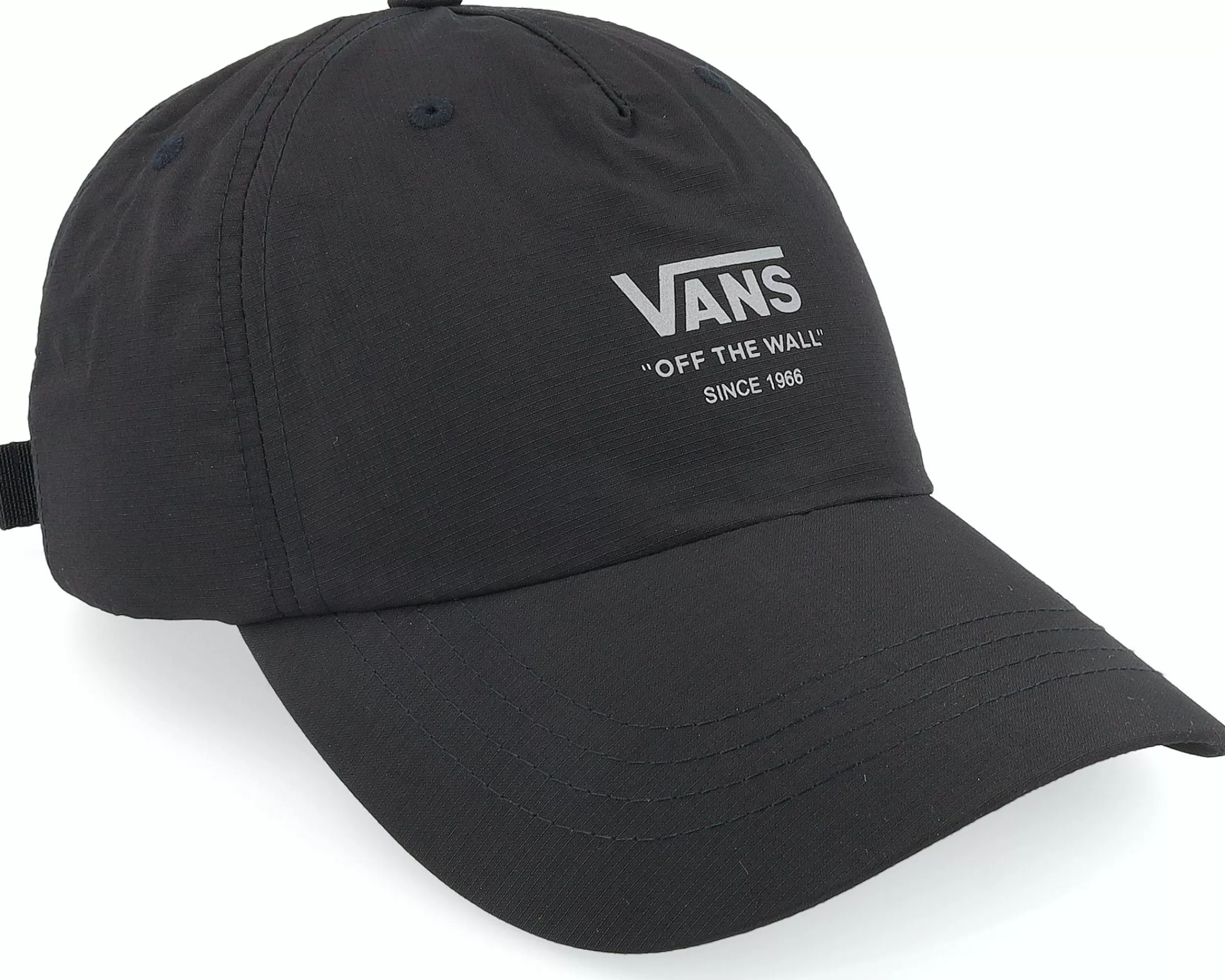 Vans Outdoors Jockey Black Dad Cap - -Unisex Dad Cap