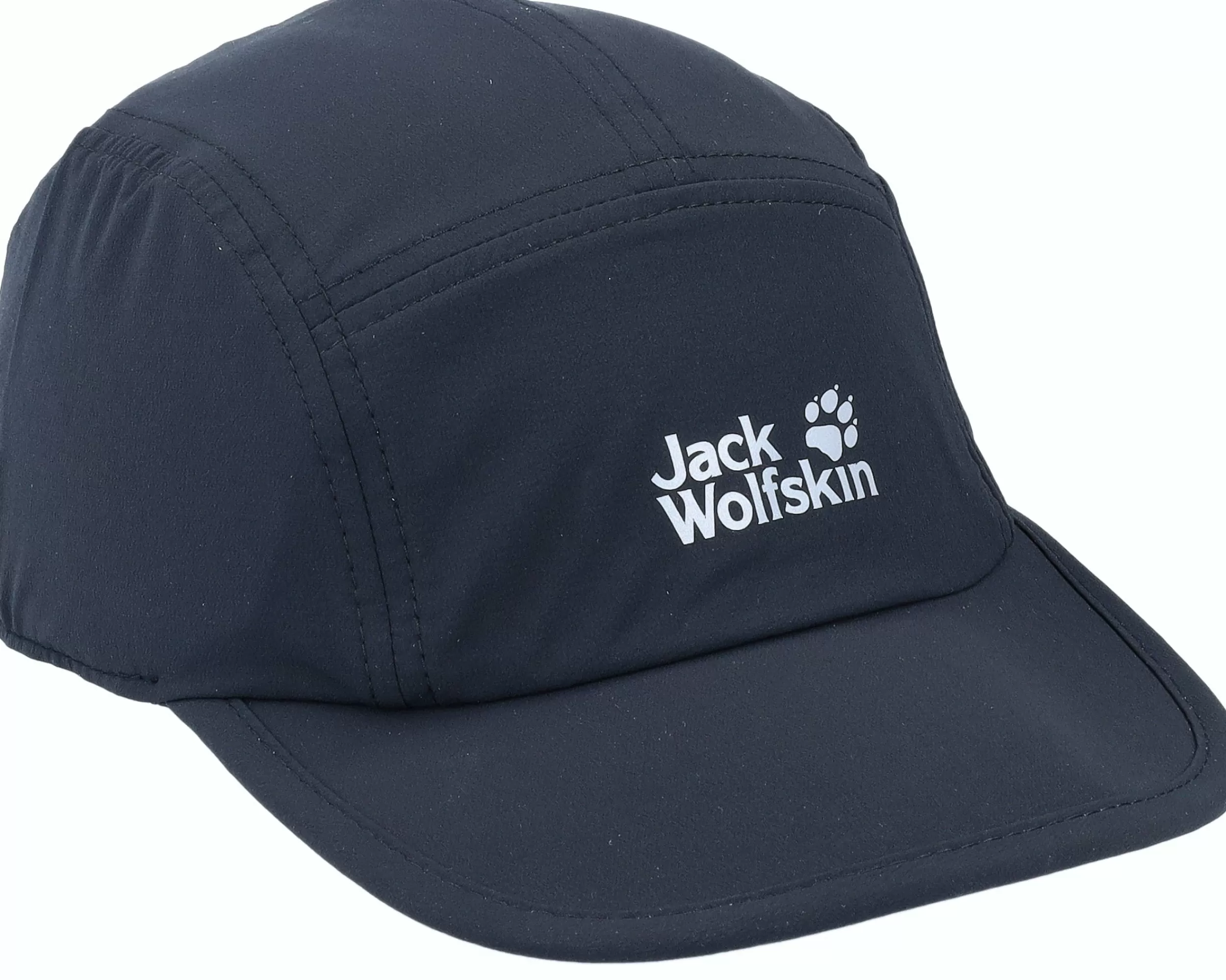 Jack Wolfskin Pack & Go Black 5-Panel - -Unisex 5-Panel