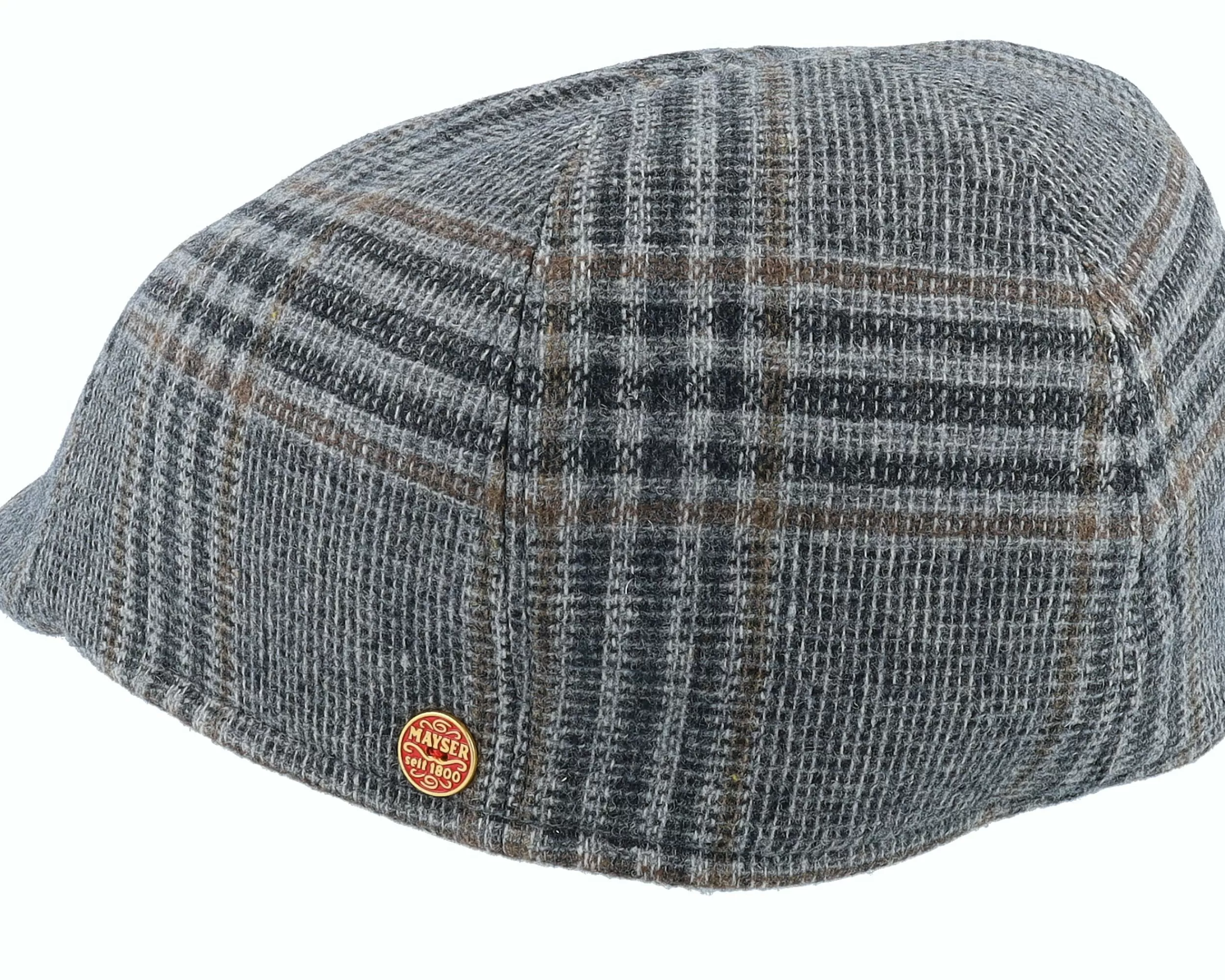 Mayser Paddy Amaro Beige Flat Cap - -Unisex Flat Caps